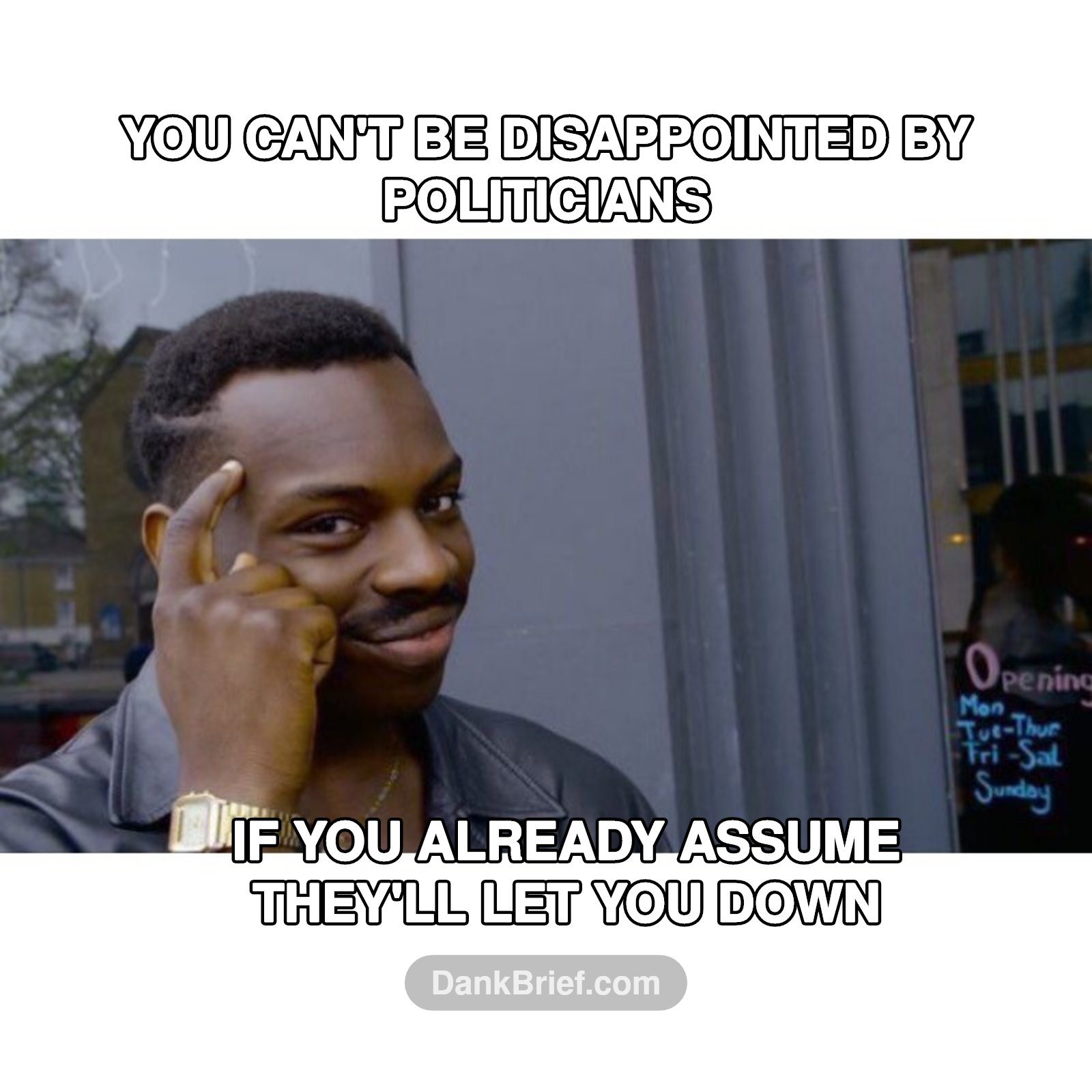 Big Brain Political Strategy