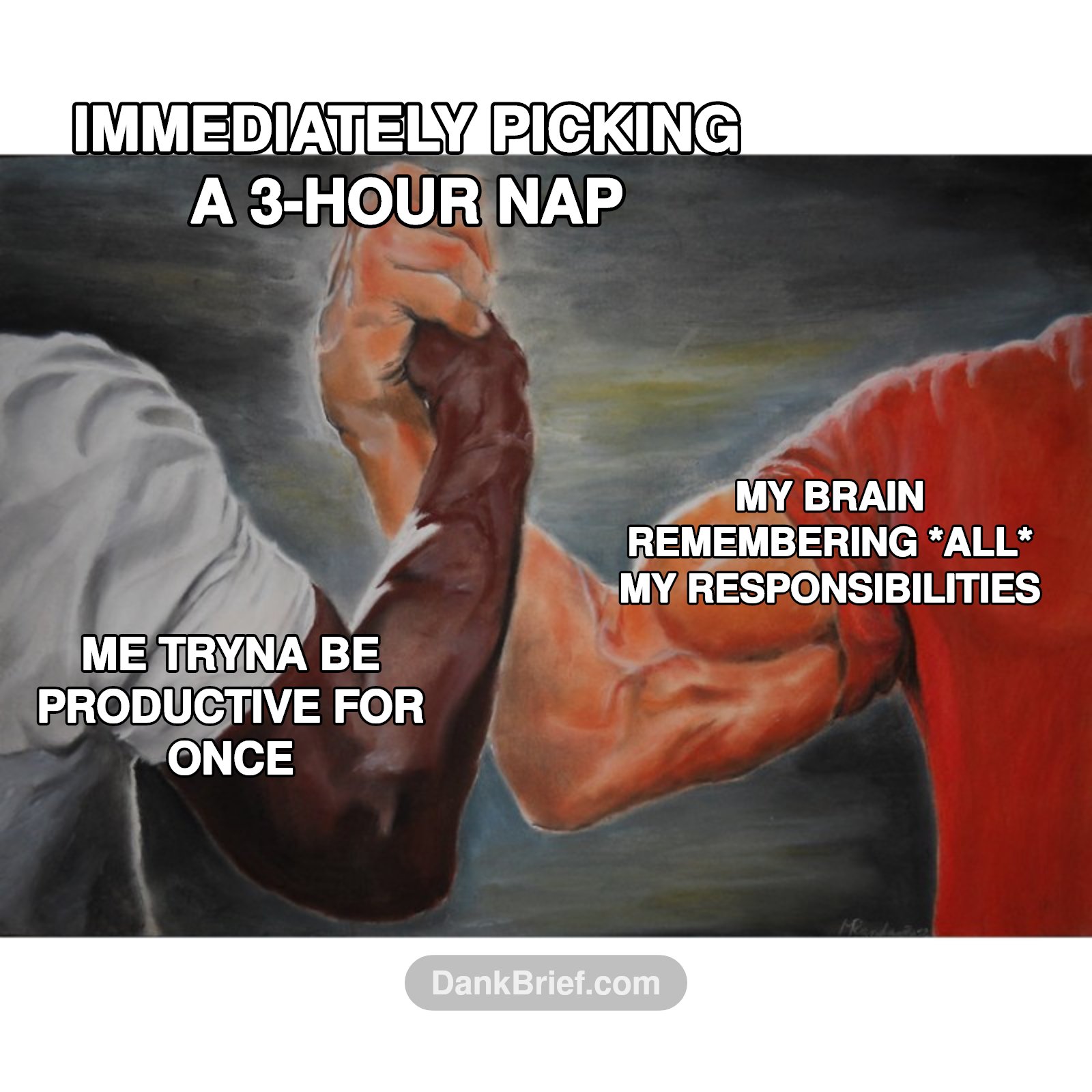 POV: My 'productive day' plan