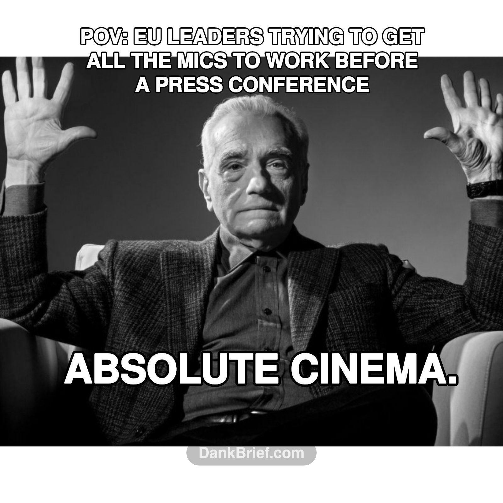 EU Press Conference Struggles: A Masterpiece