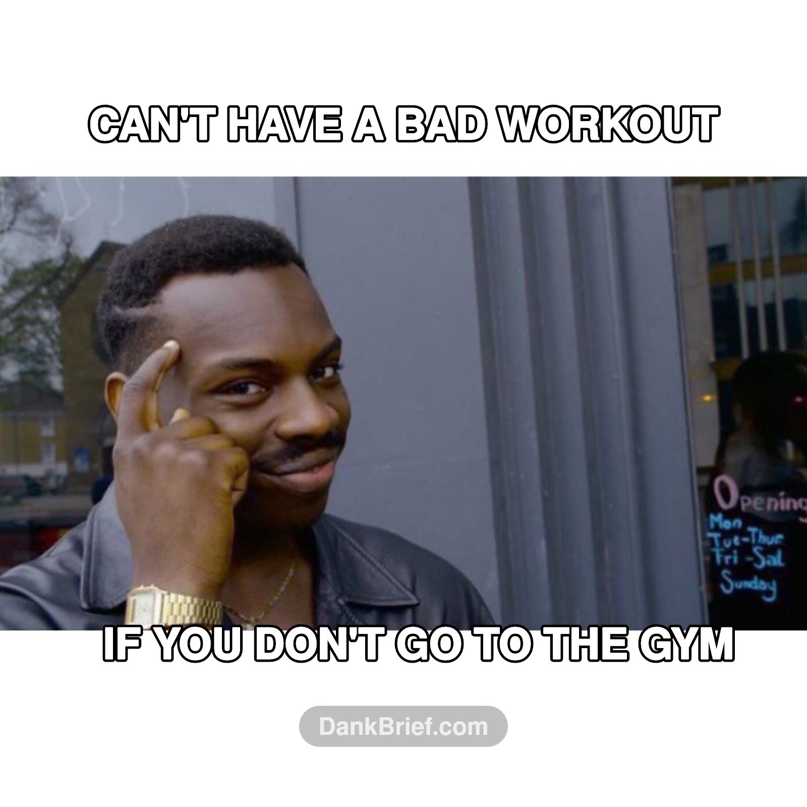 Gym brain is wild sometimes