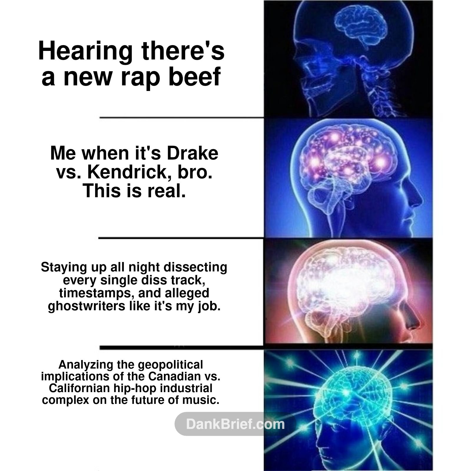 POV: Trying to keep up with the Drake vs. Kendrick beef this year