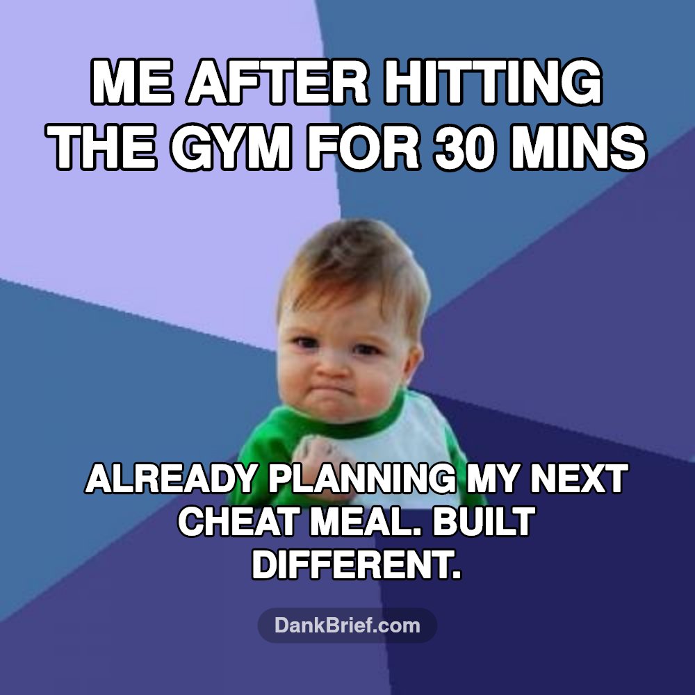 Gym gains are real, bro