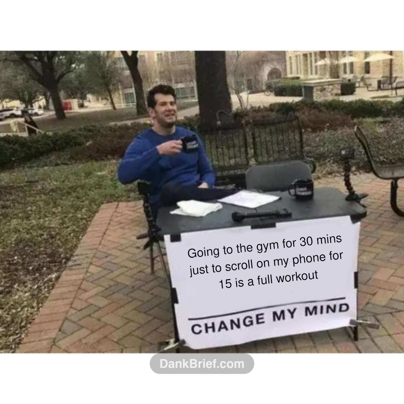 Realest gym take ever bro
