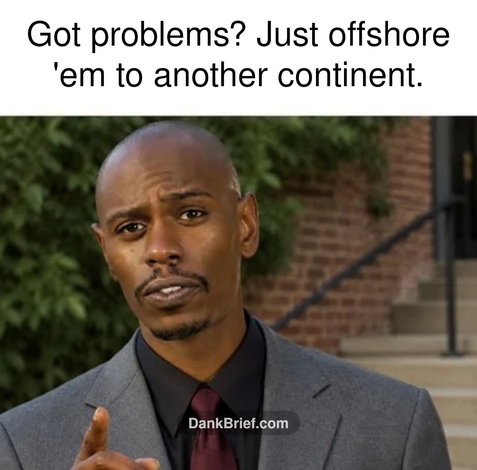 When the EU channels its inner Dave Chappelle