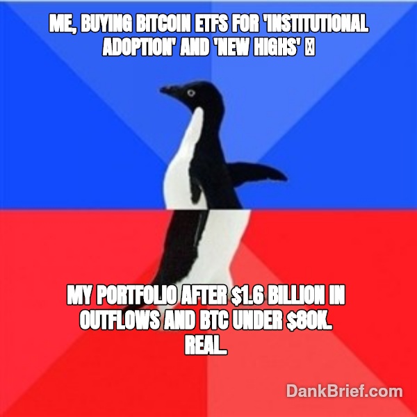 Bull run? Nah, just a slight detour to the downside.