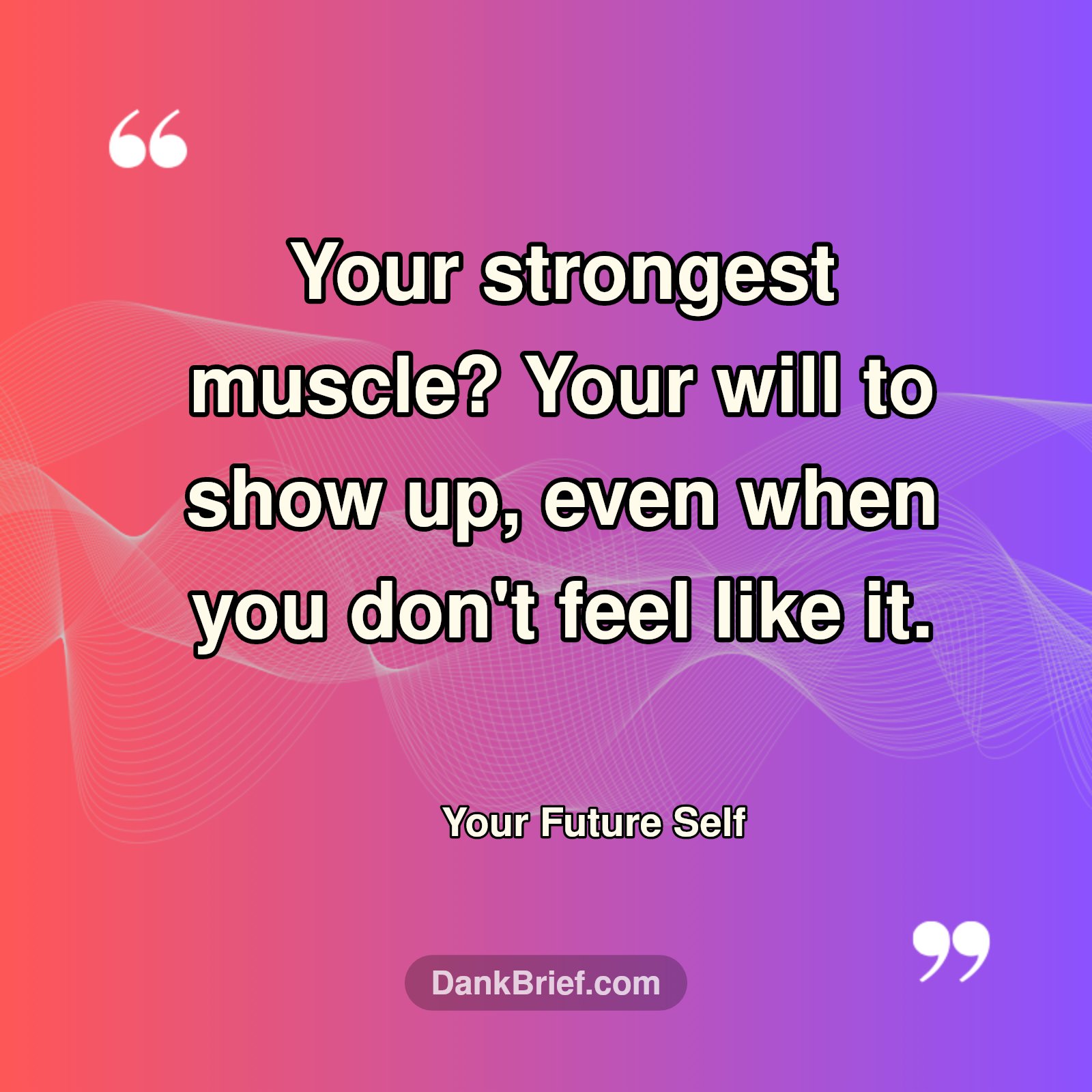 Show Up Strong