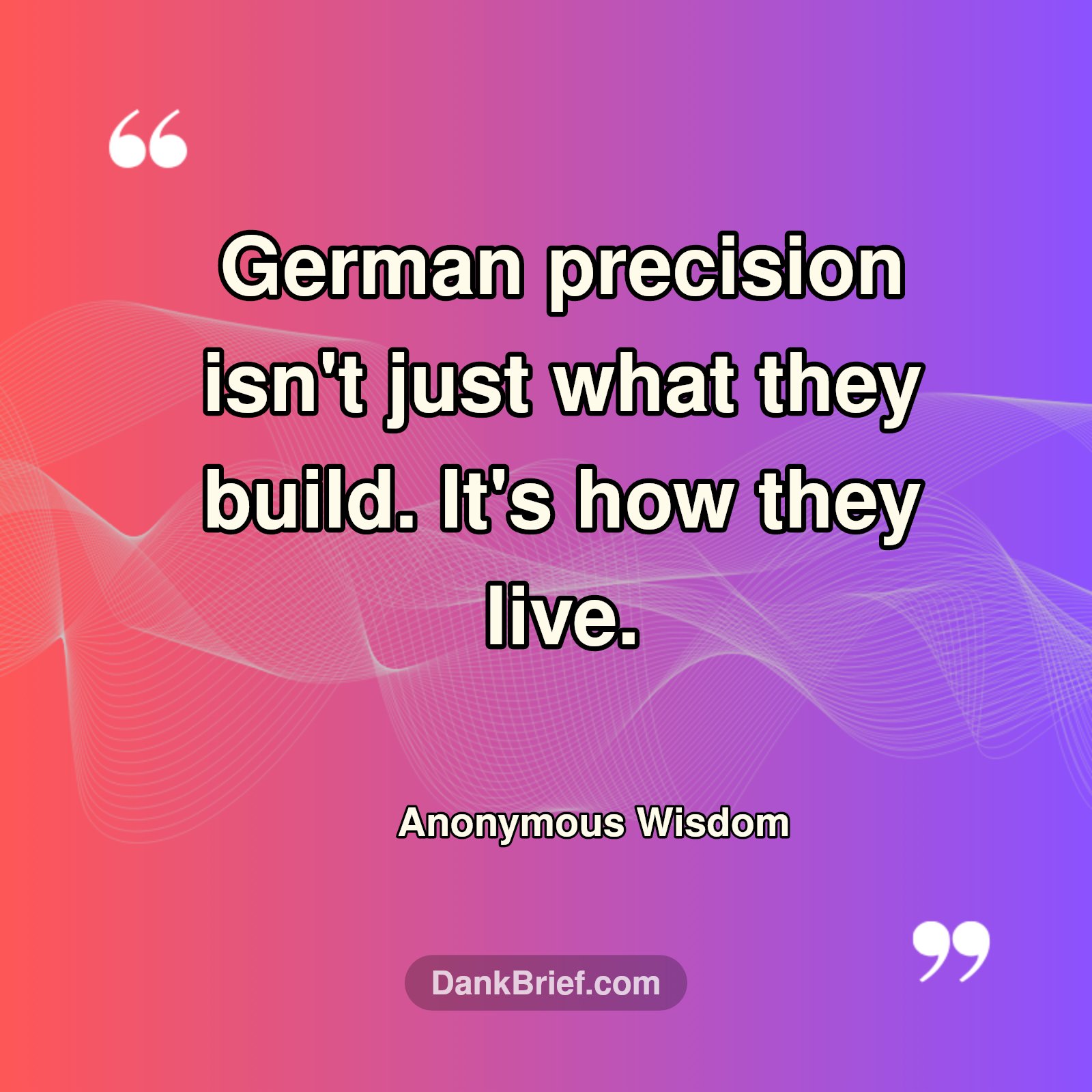 Germany: Engineering Life
