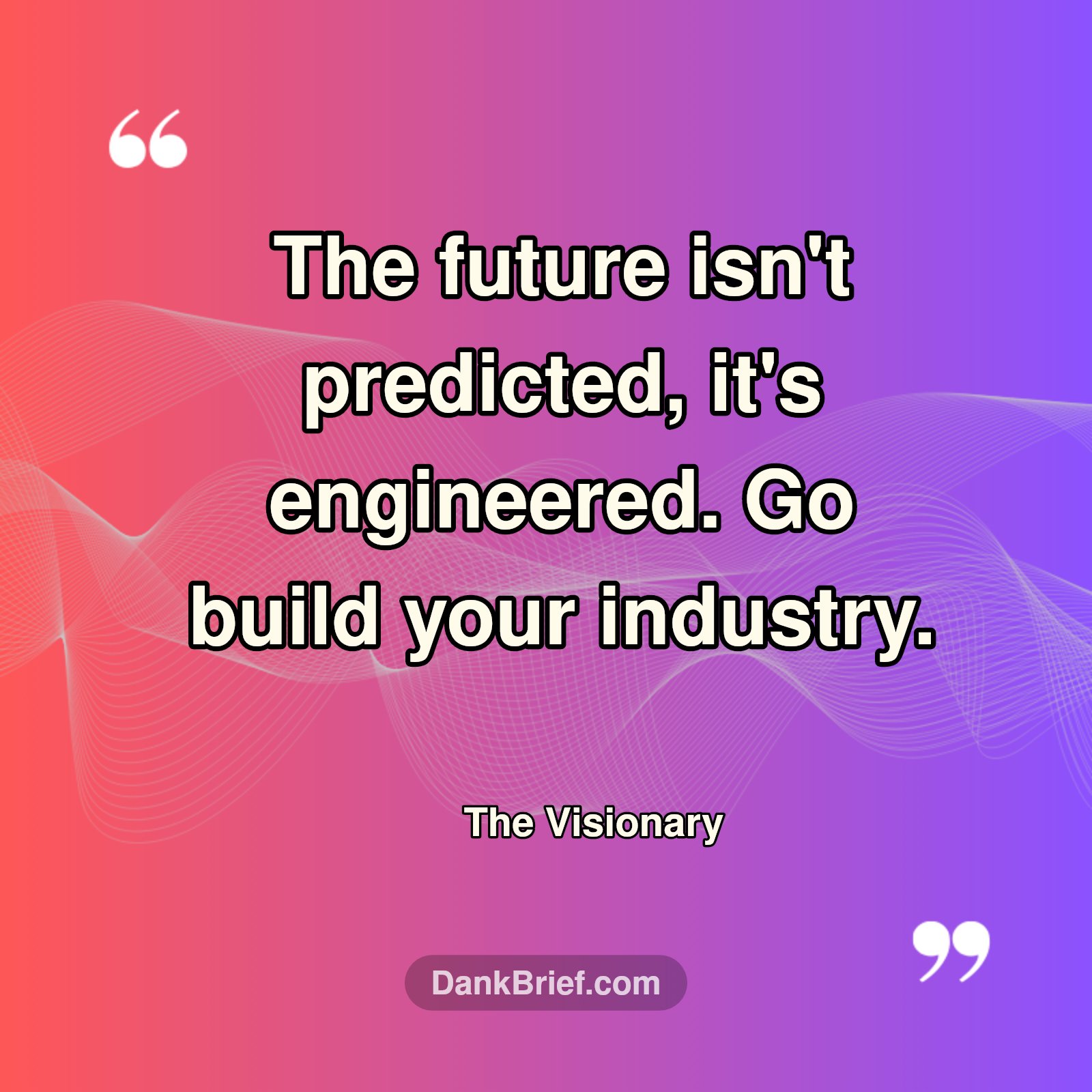Build the Future