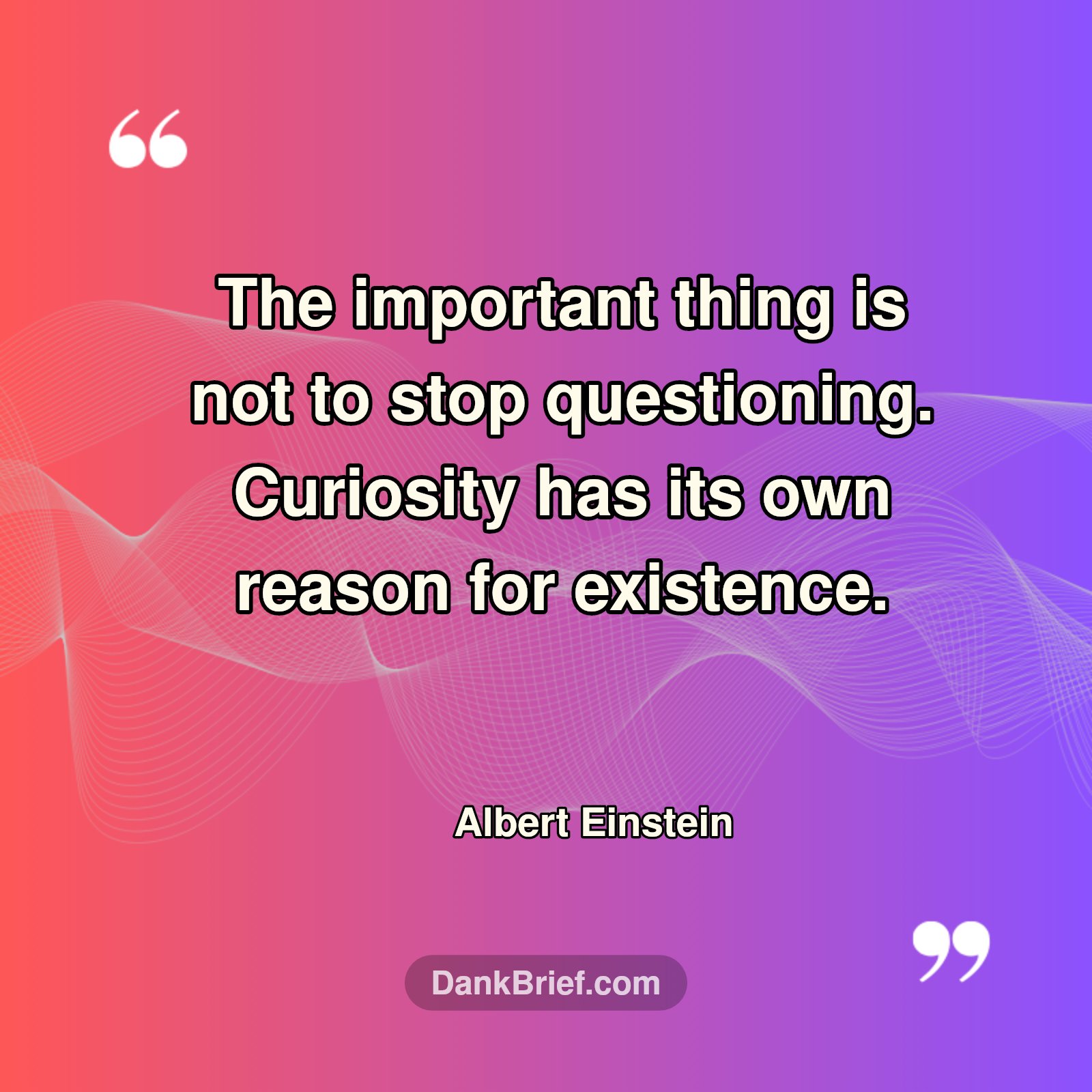 Stay Curious, Stay Brilliant