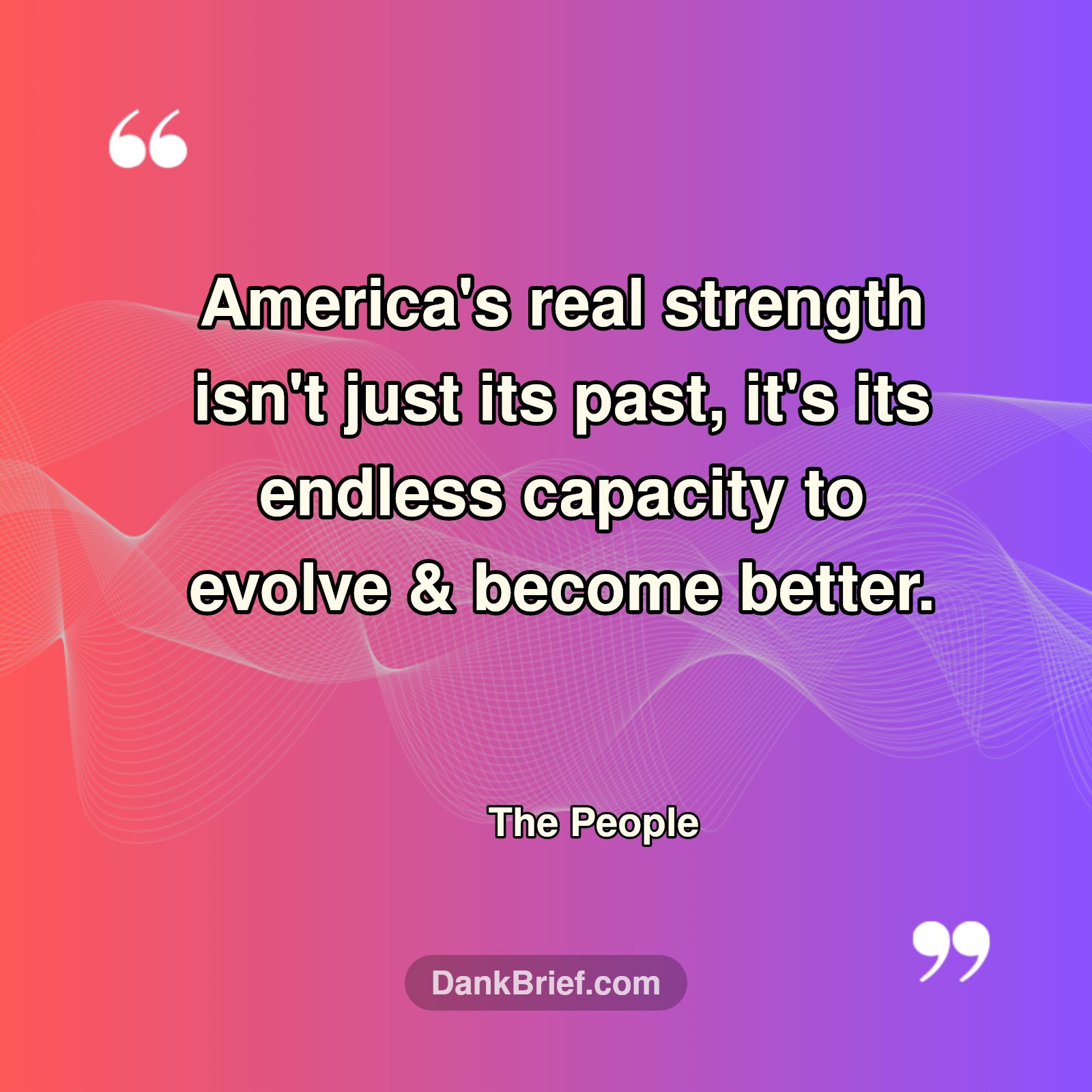 The American Spirit