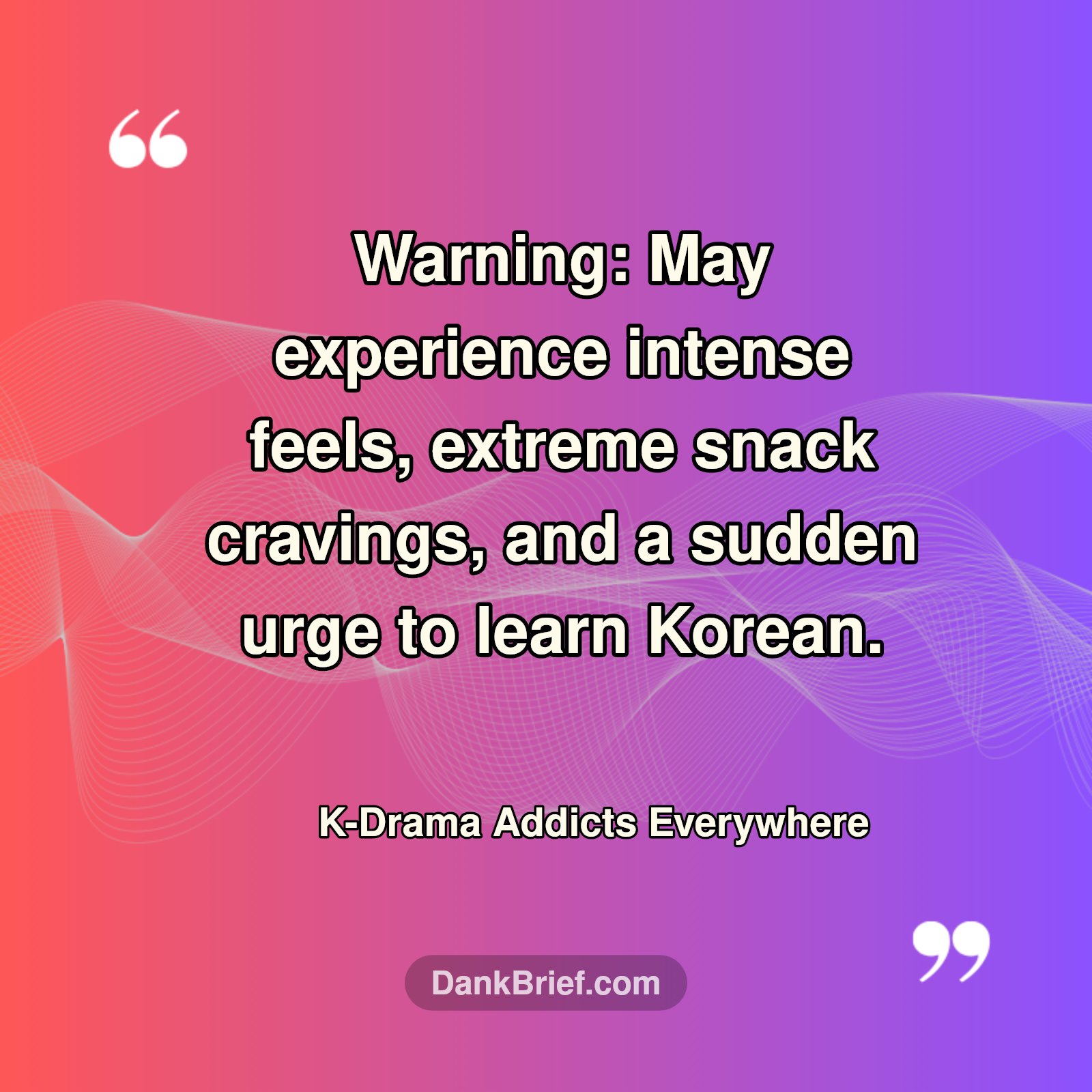 K-Drama Therapy