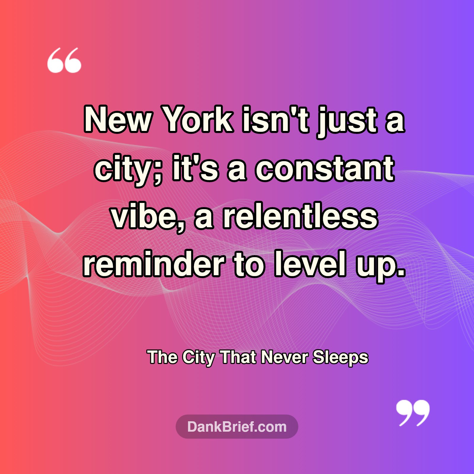 NYC State of Mind