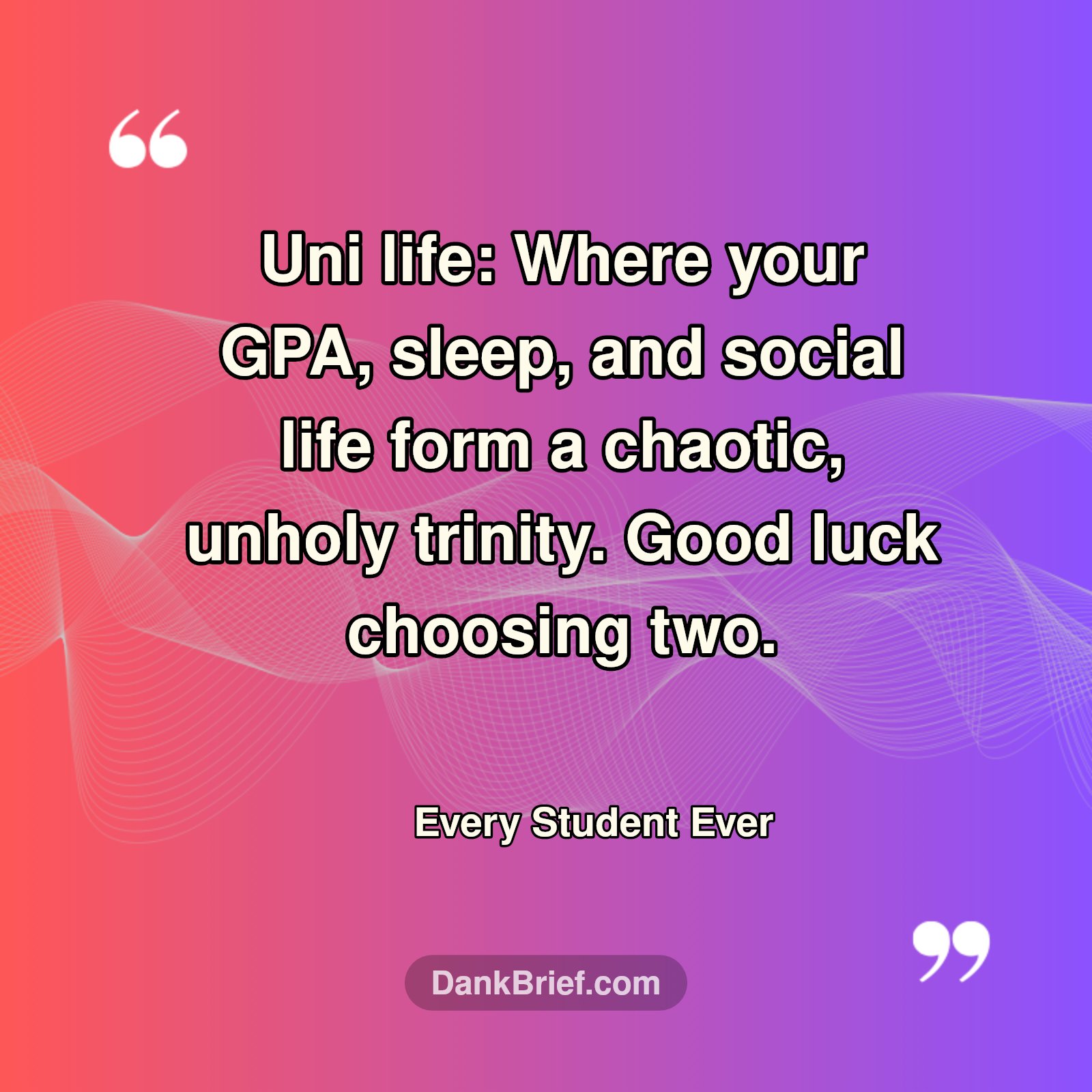 The Uni Trinity Dilemma