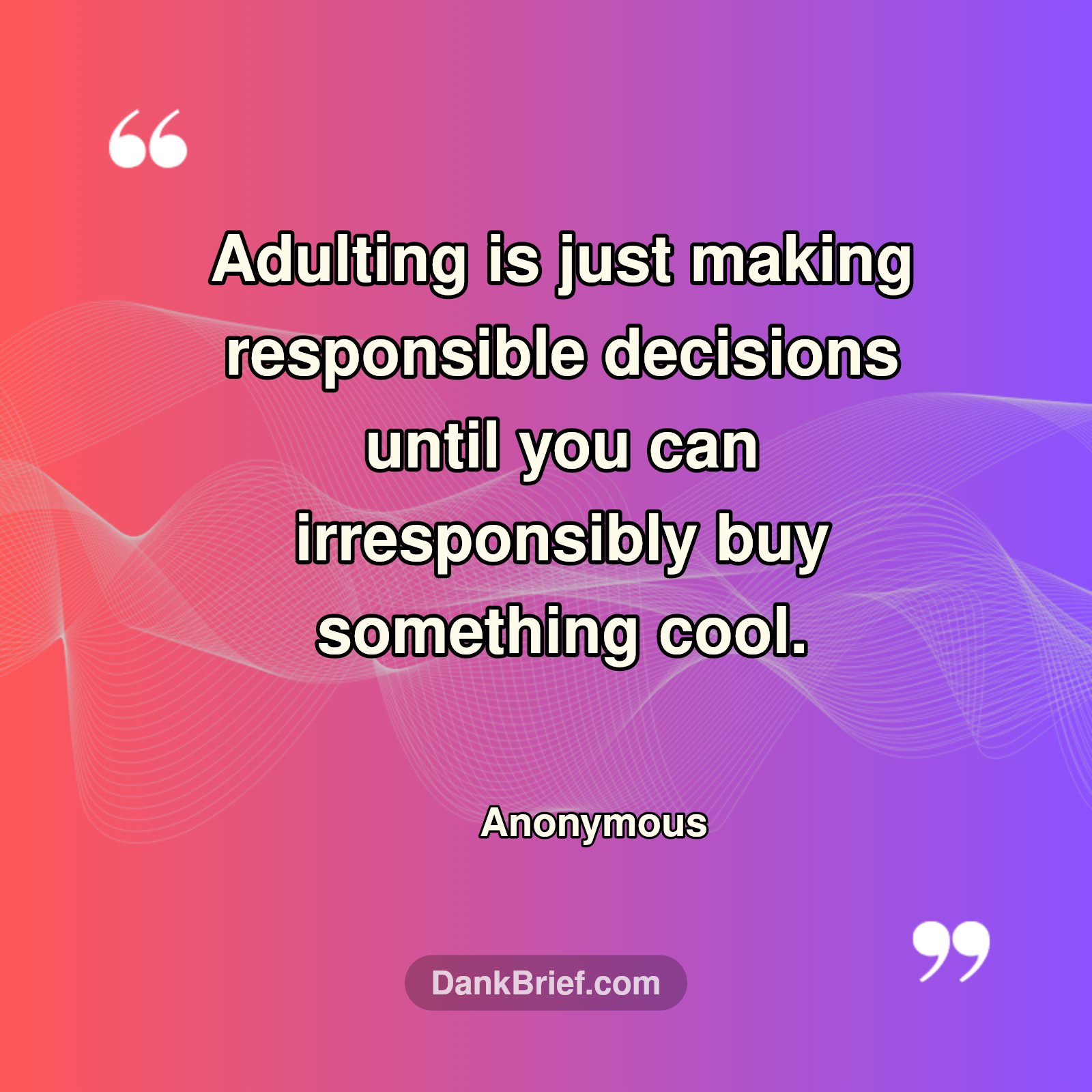 Adulting Mood