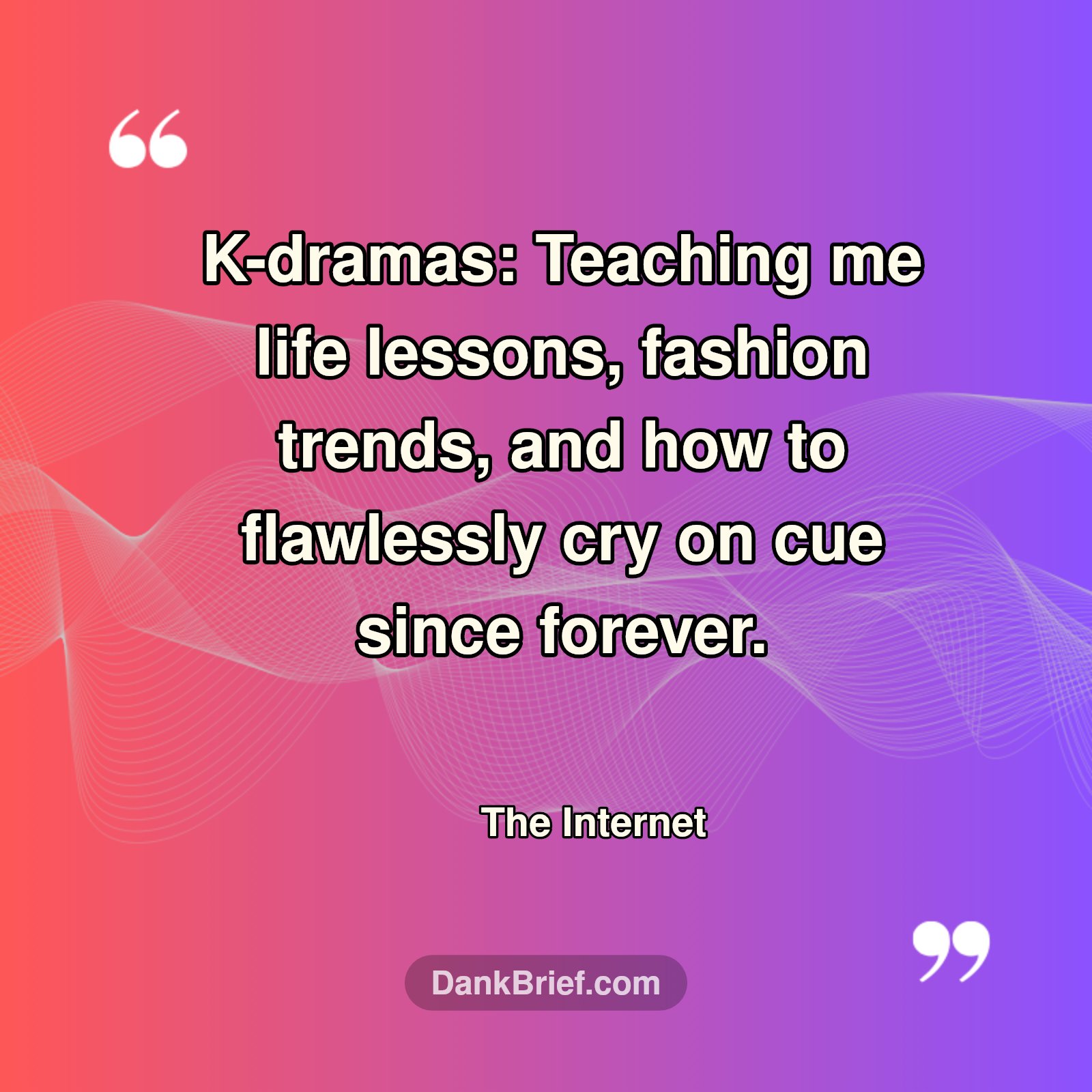 K-Drama Life Lessons