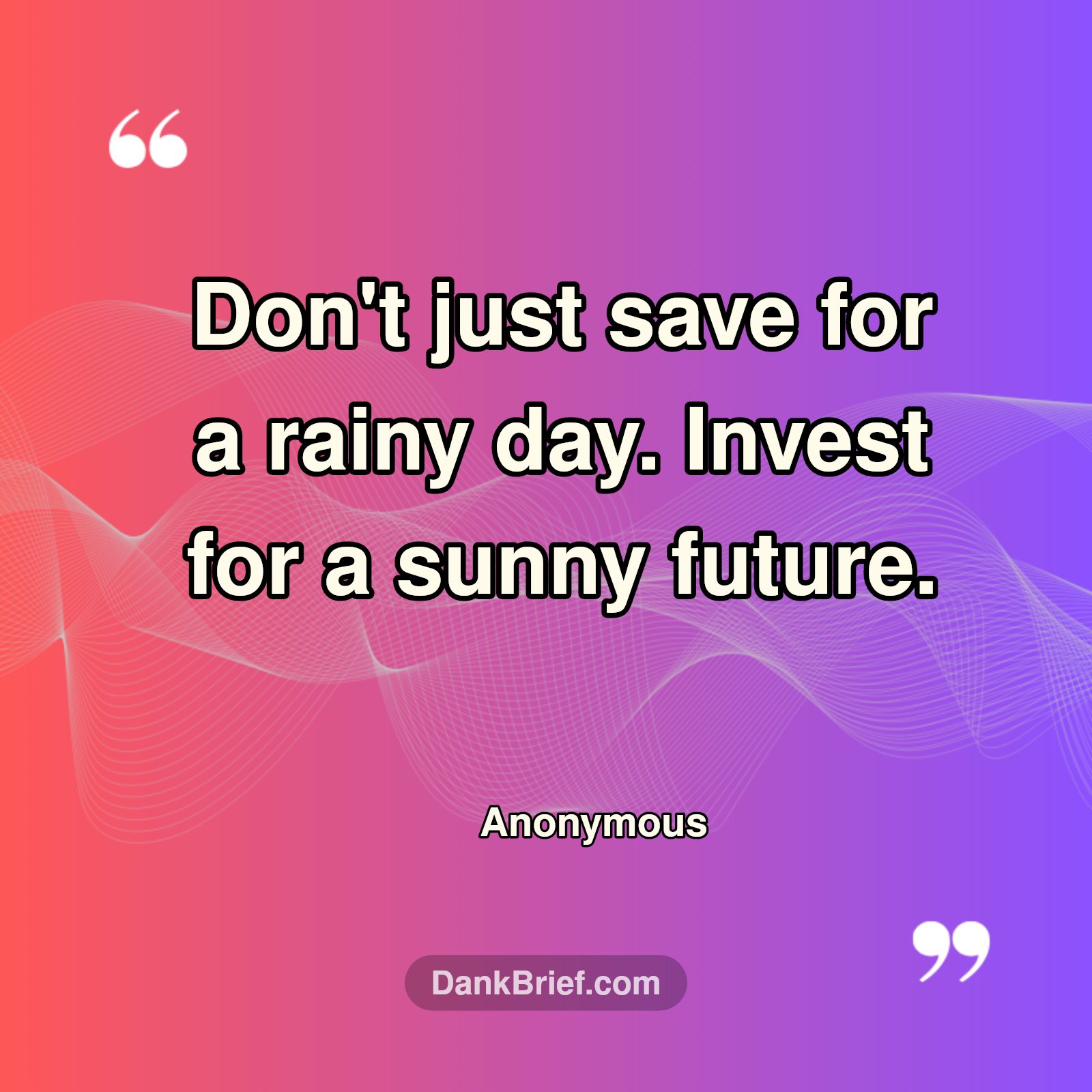 Invest for Tomorrow