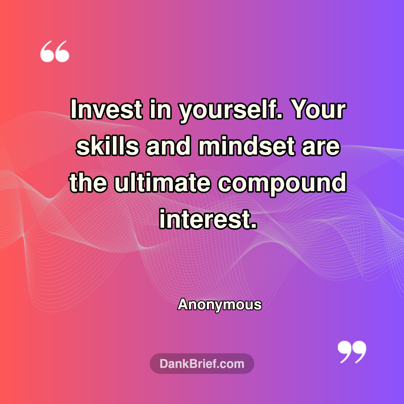 Your Best Investment