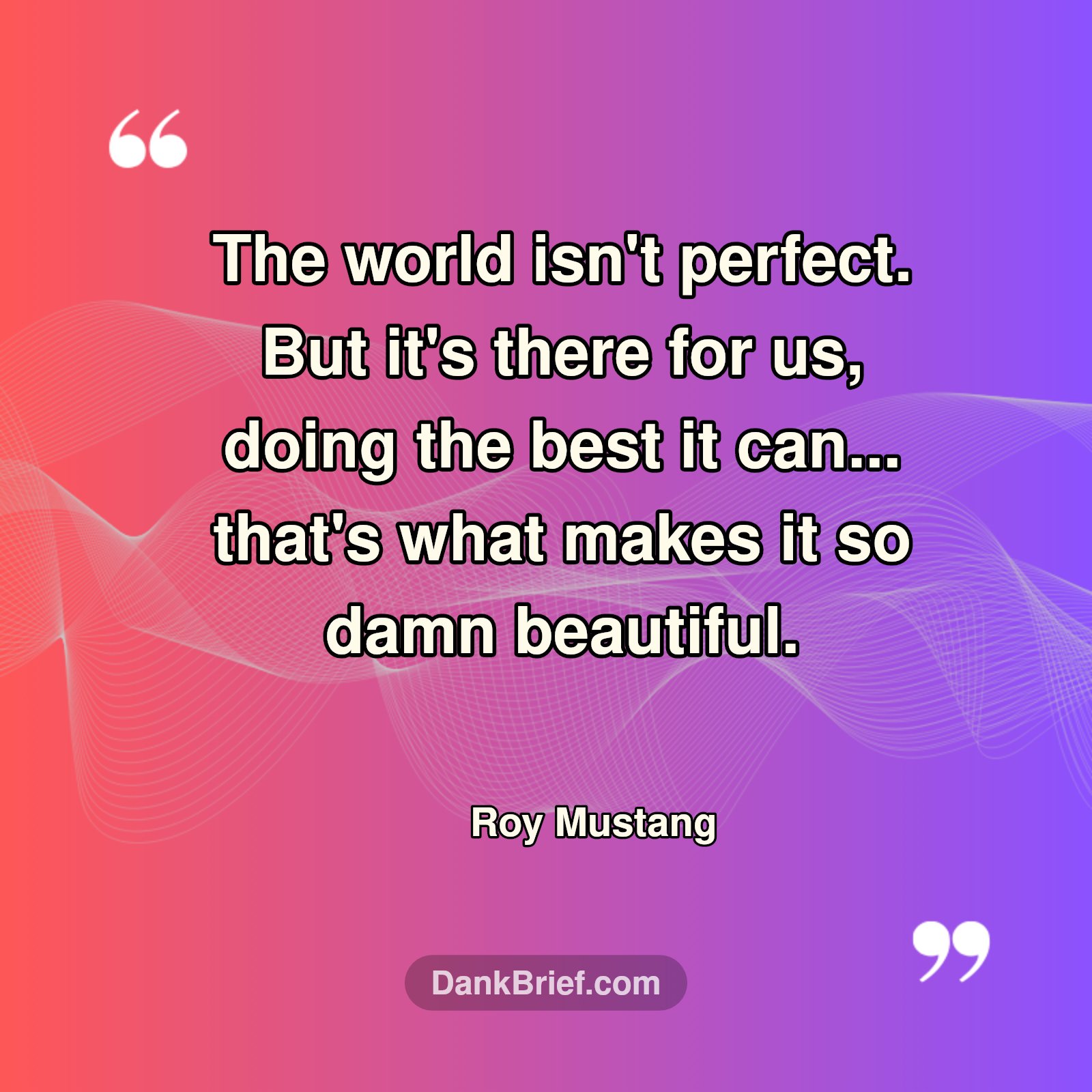 Anime Philosophy: Embrace the Imperfection