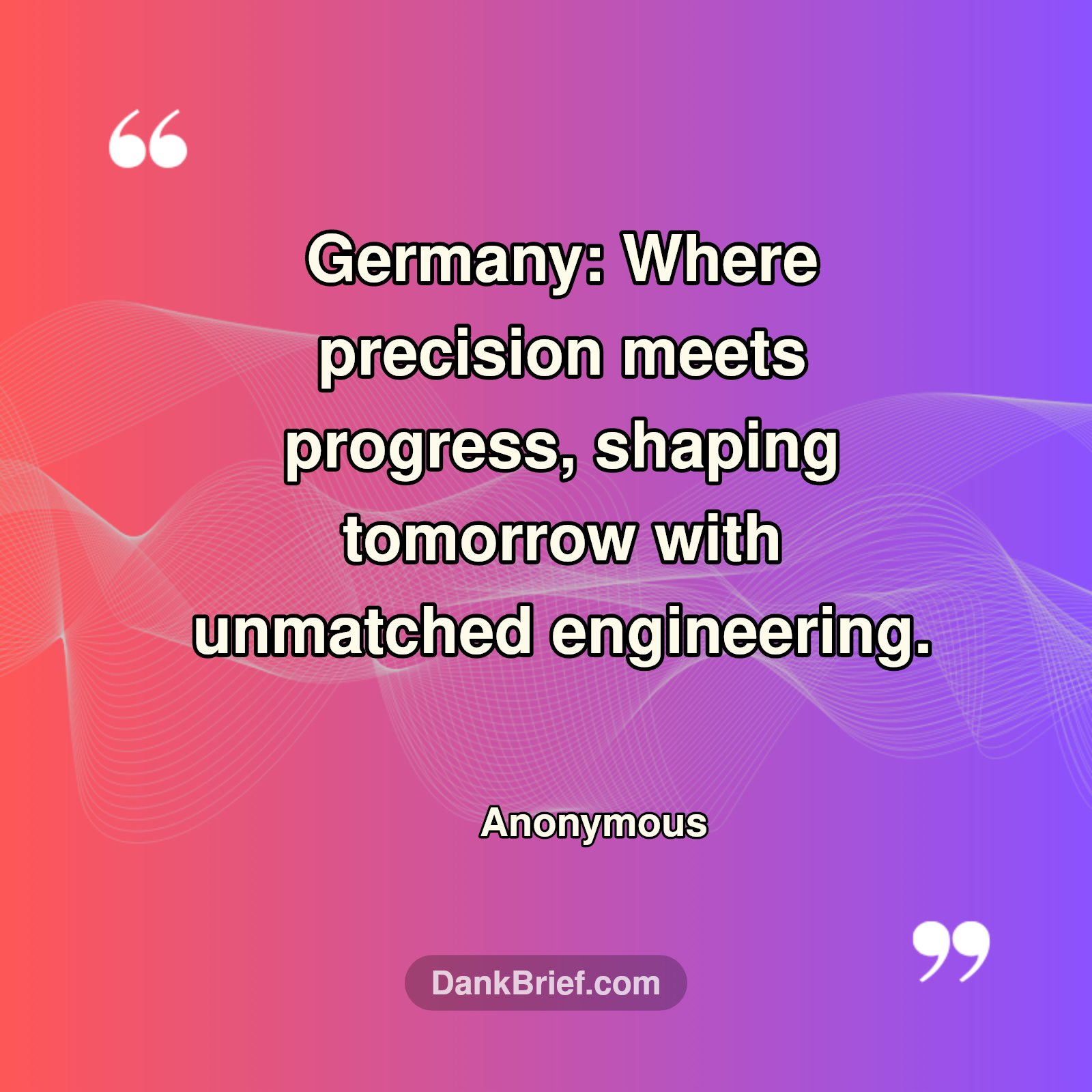 German Precision