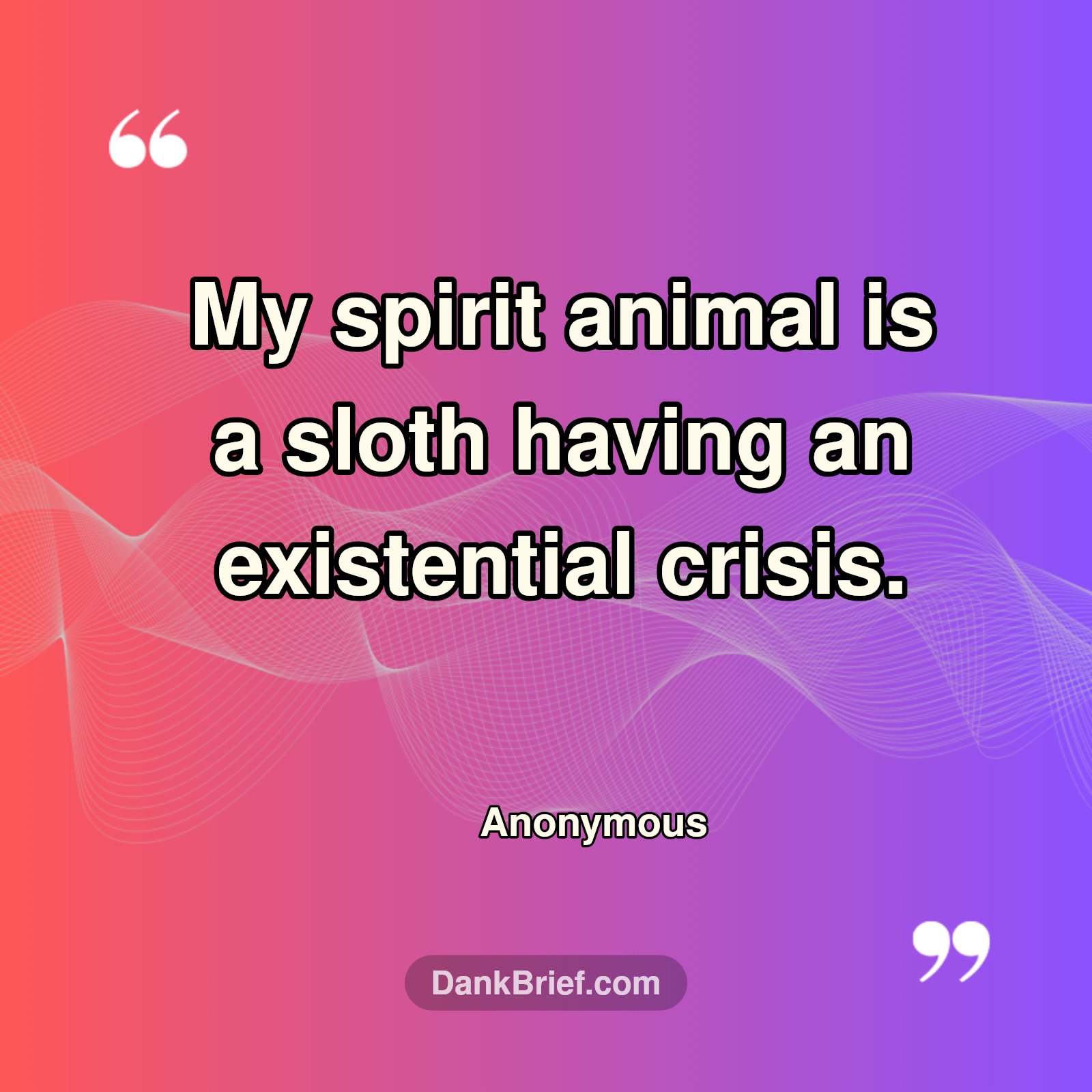 Spirit Animal Vibes