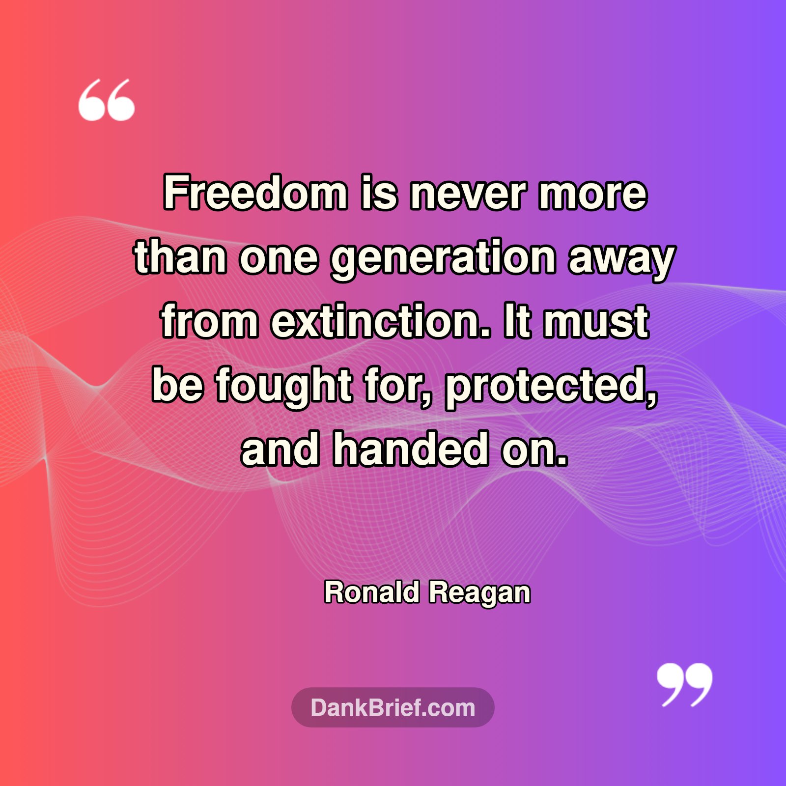 Freedom's Inheritance