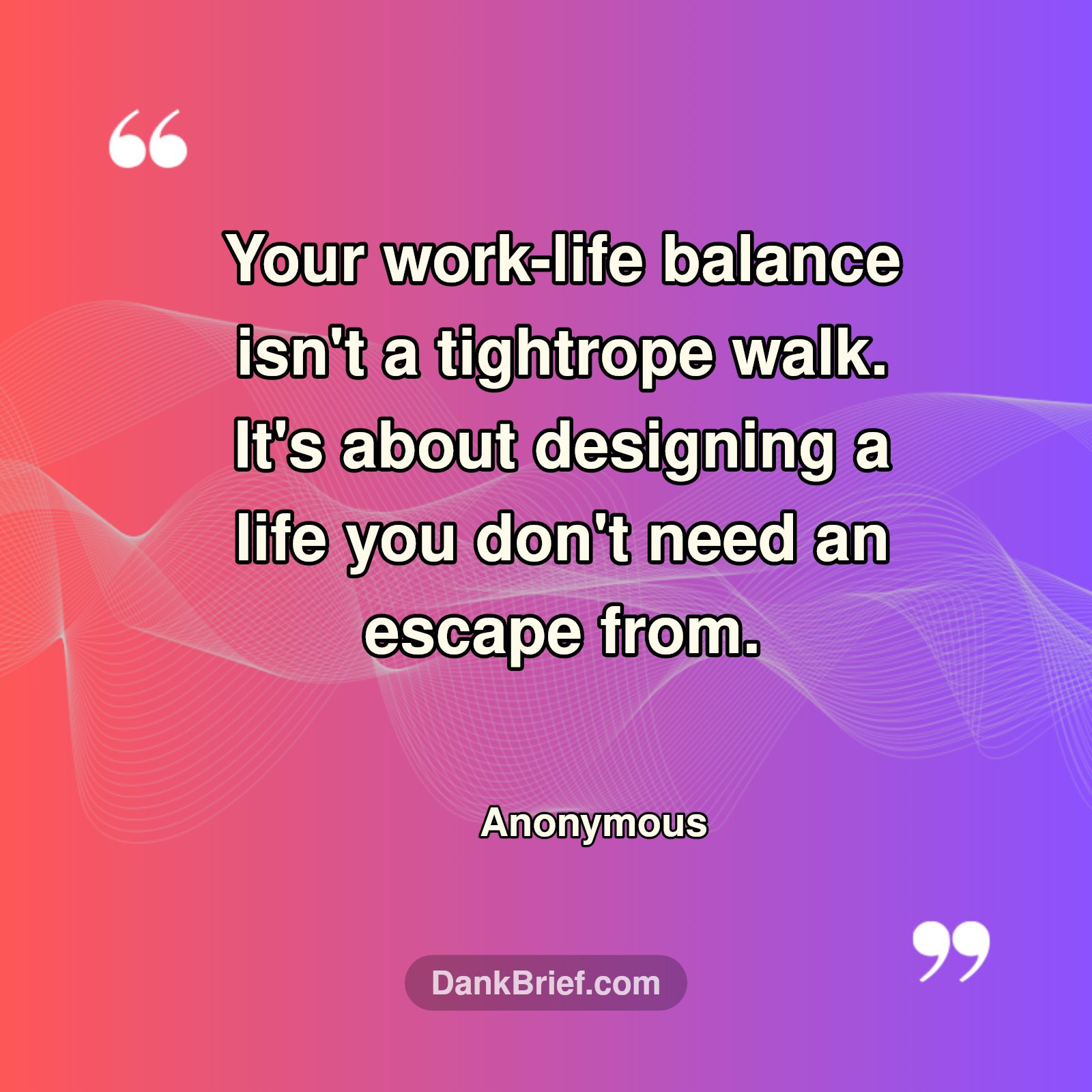 Master Your Work Life Balance