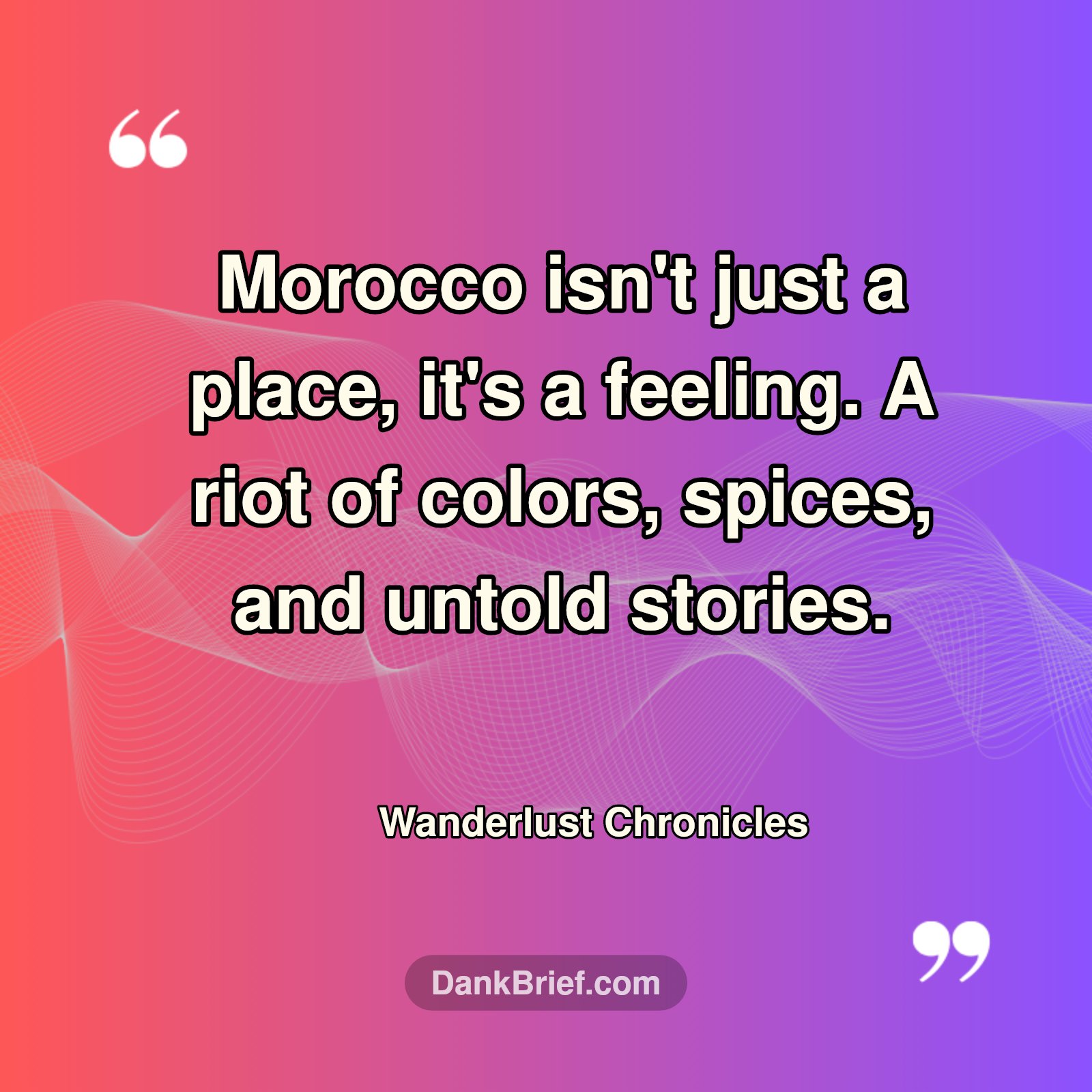 Morocco: A Sensory Overload