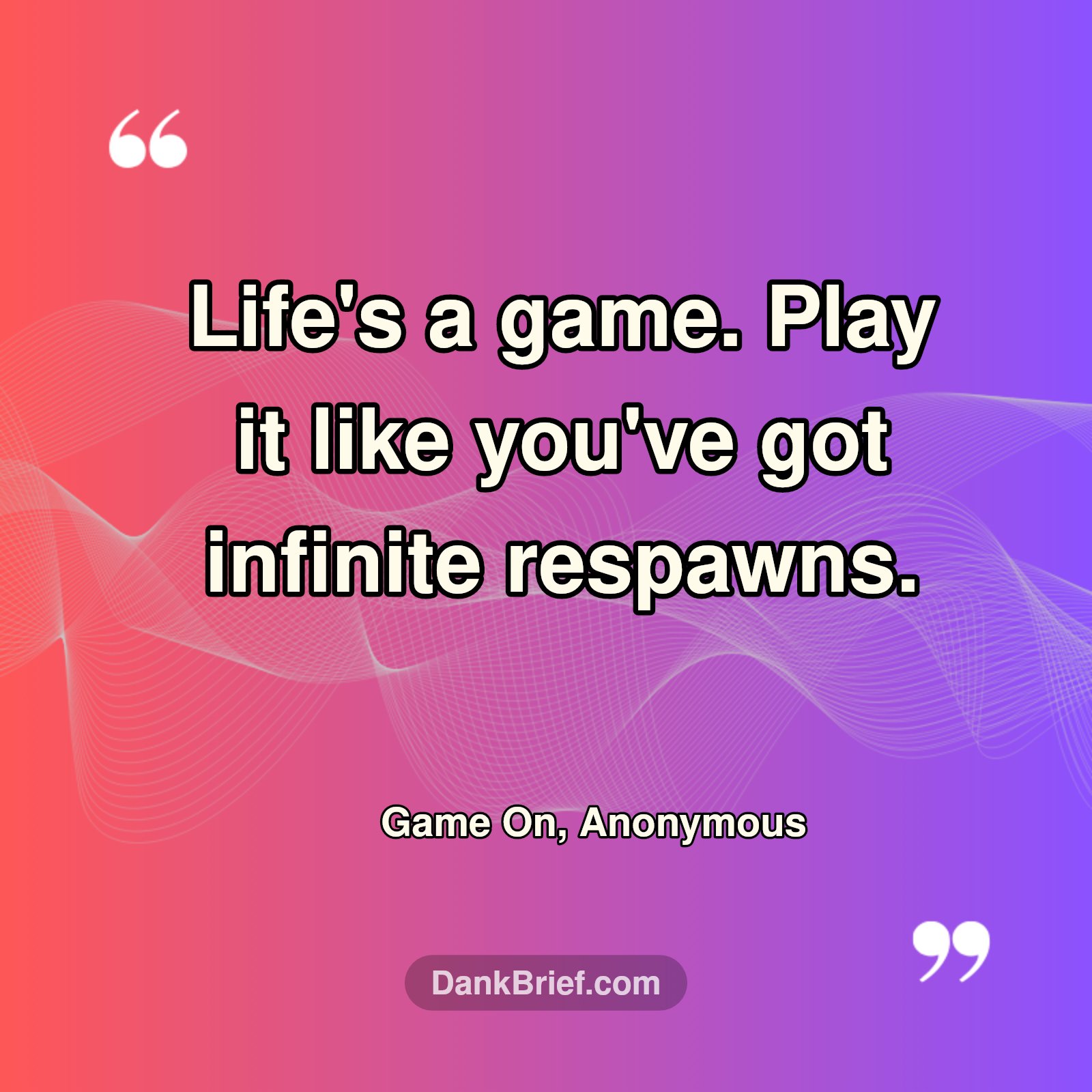 Infinite Respawn Mindset