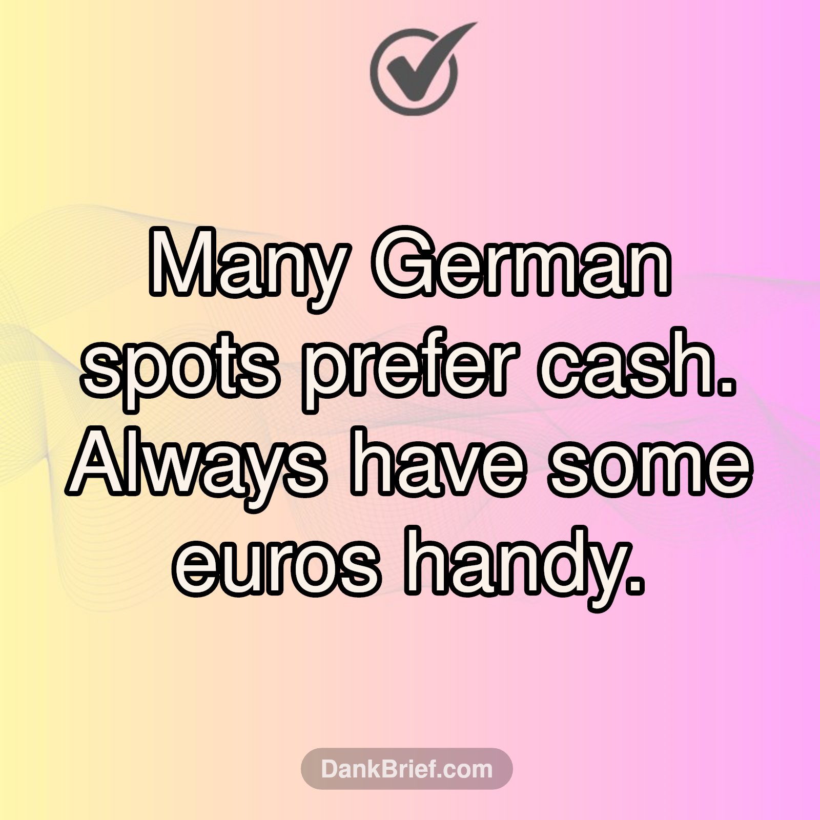 Germany's Cash Culture Shock