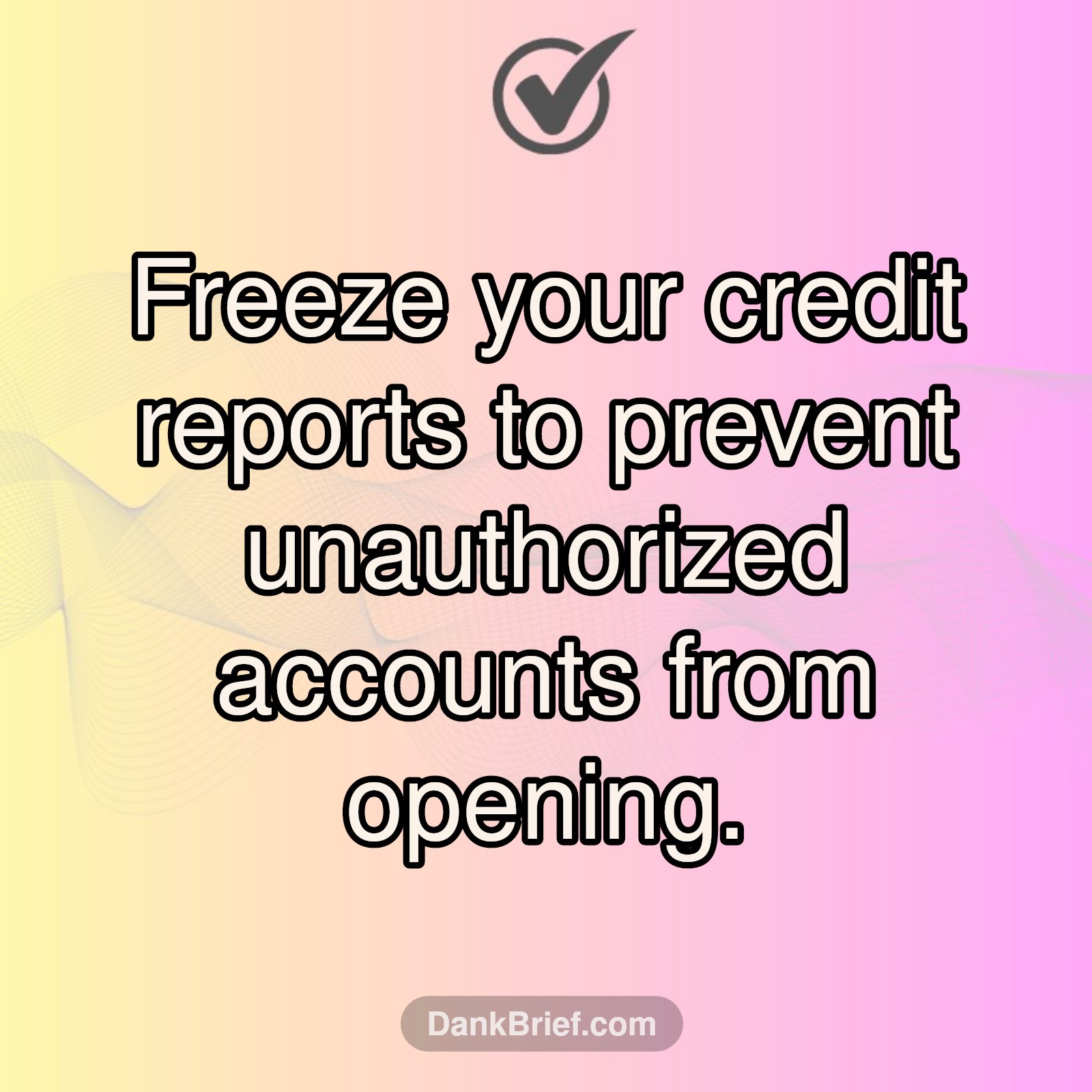 CREDIT FREEZE HACK