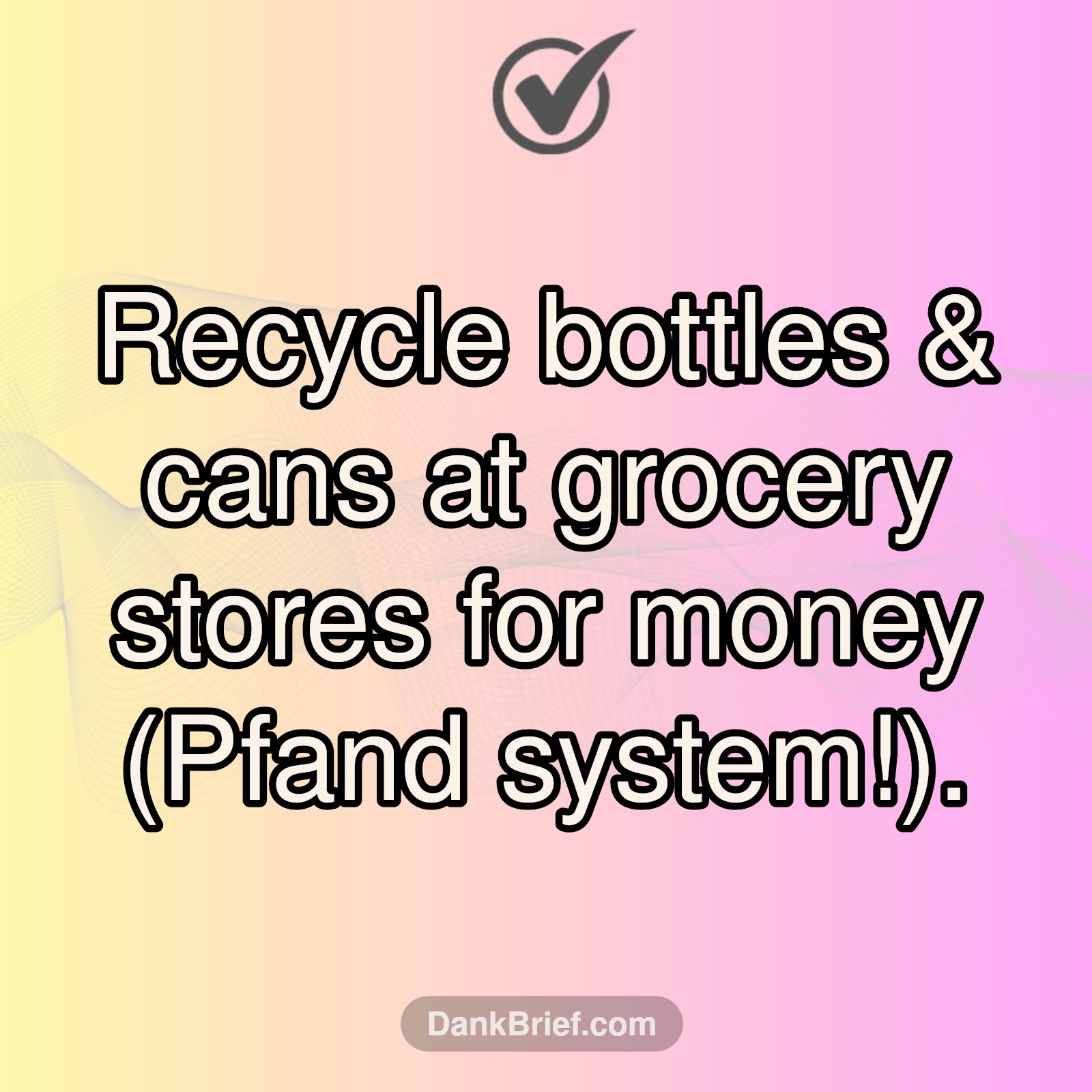 Germany Travel Hack: Get Paid for Your Trash!