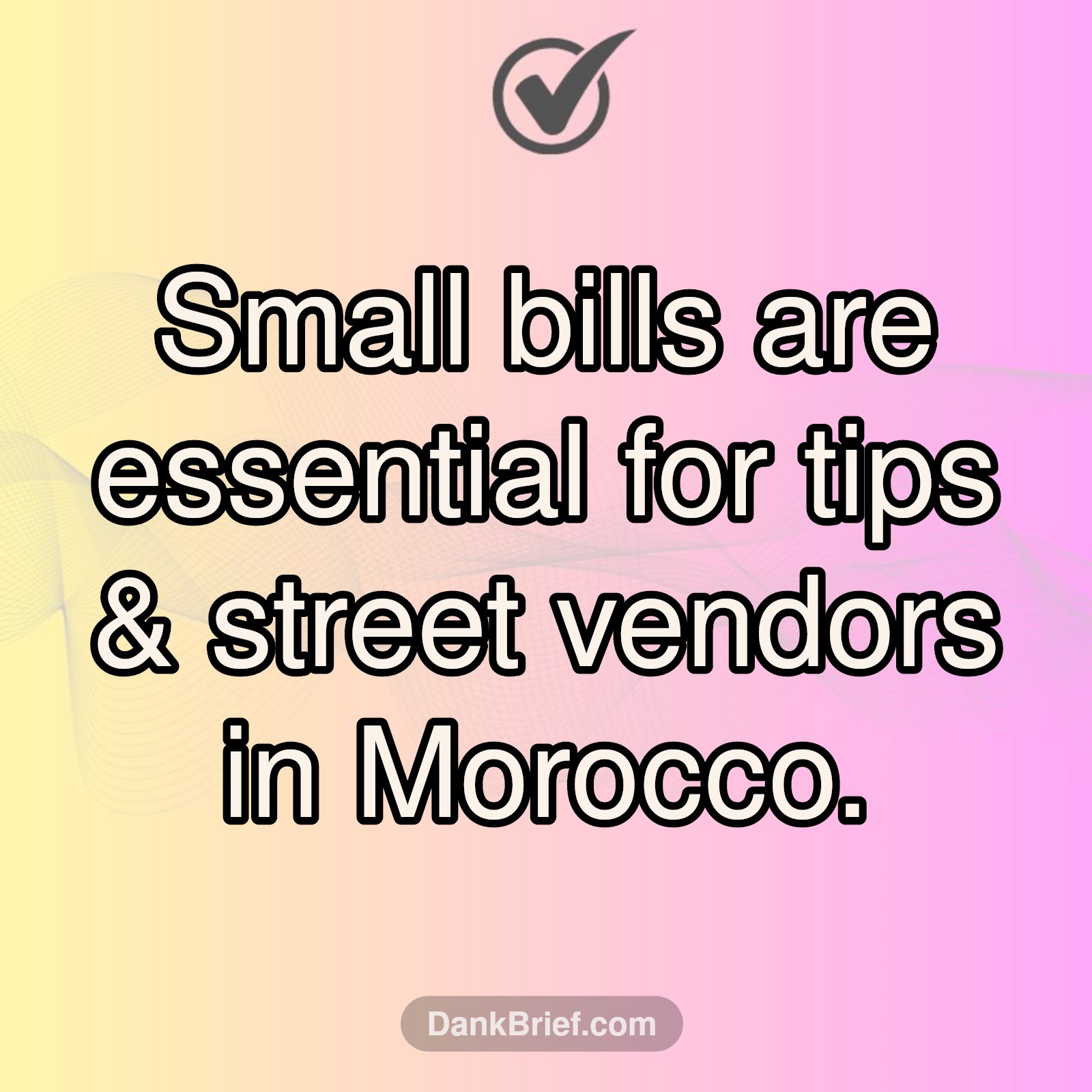 Morocco Money Hack!