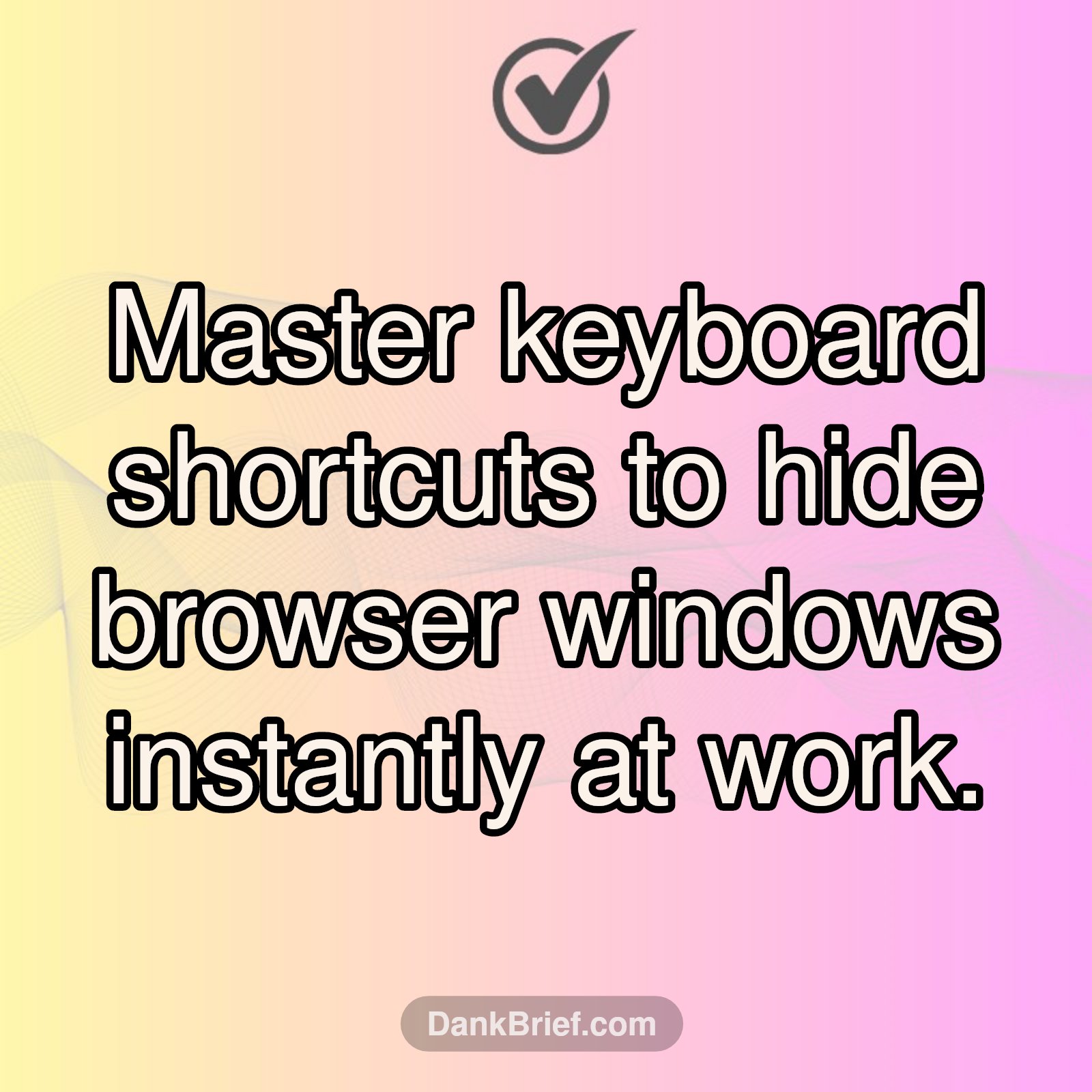 Stealth Mode On