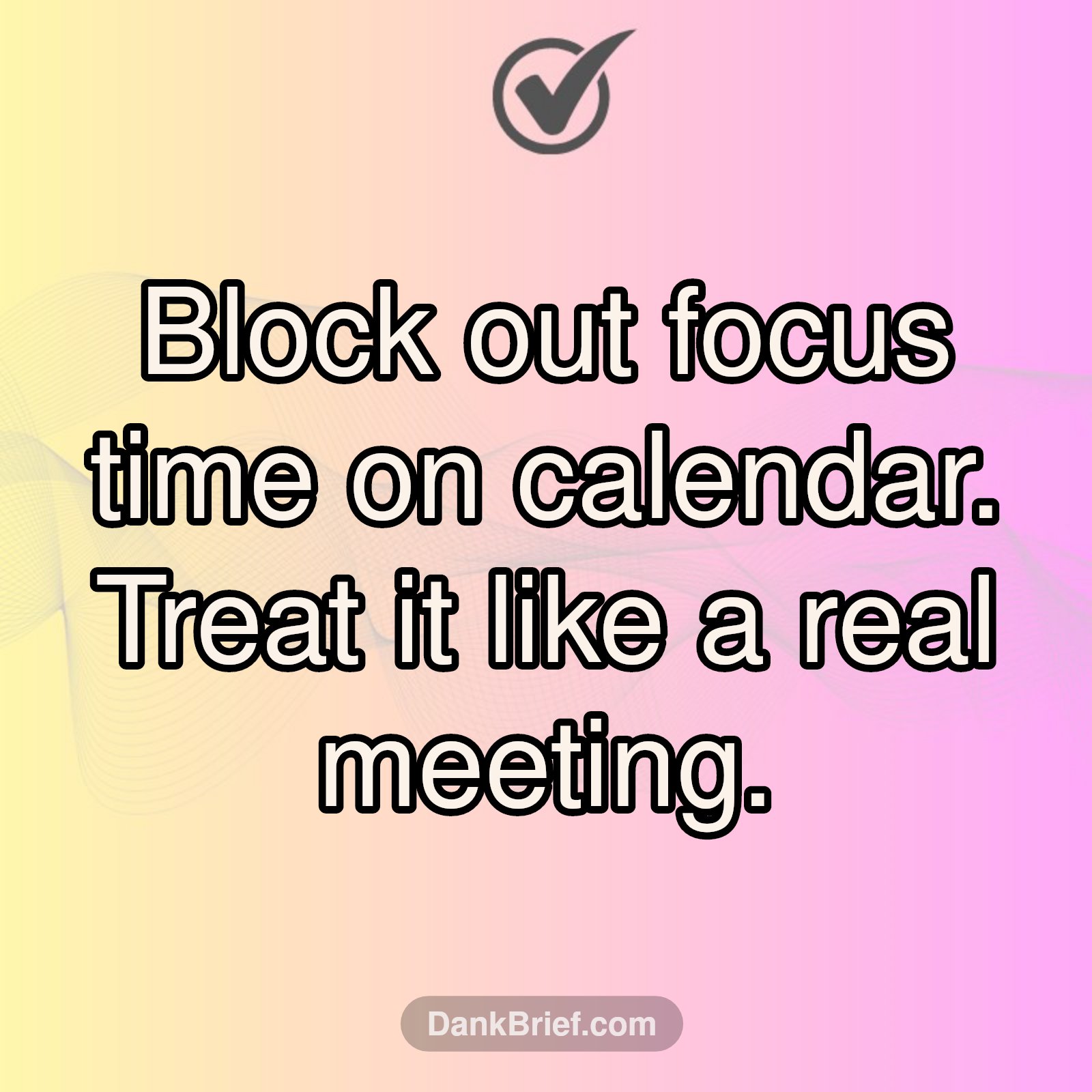 Unlock Deep Work: Schedule 'Fake' Meetings