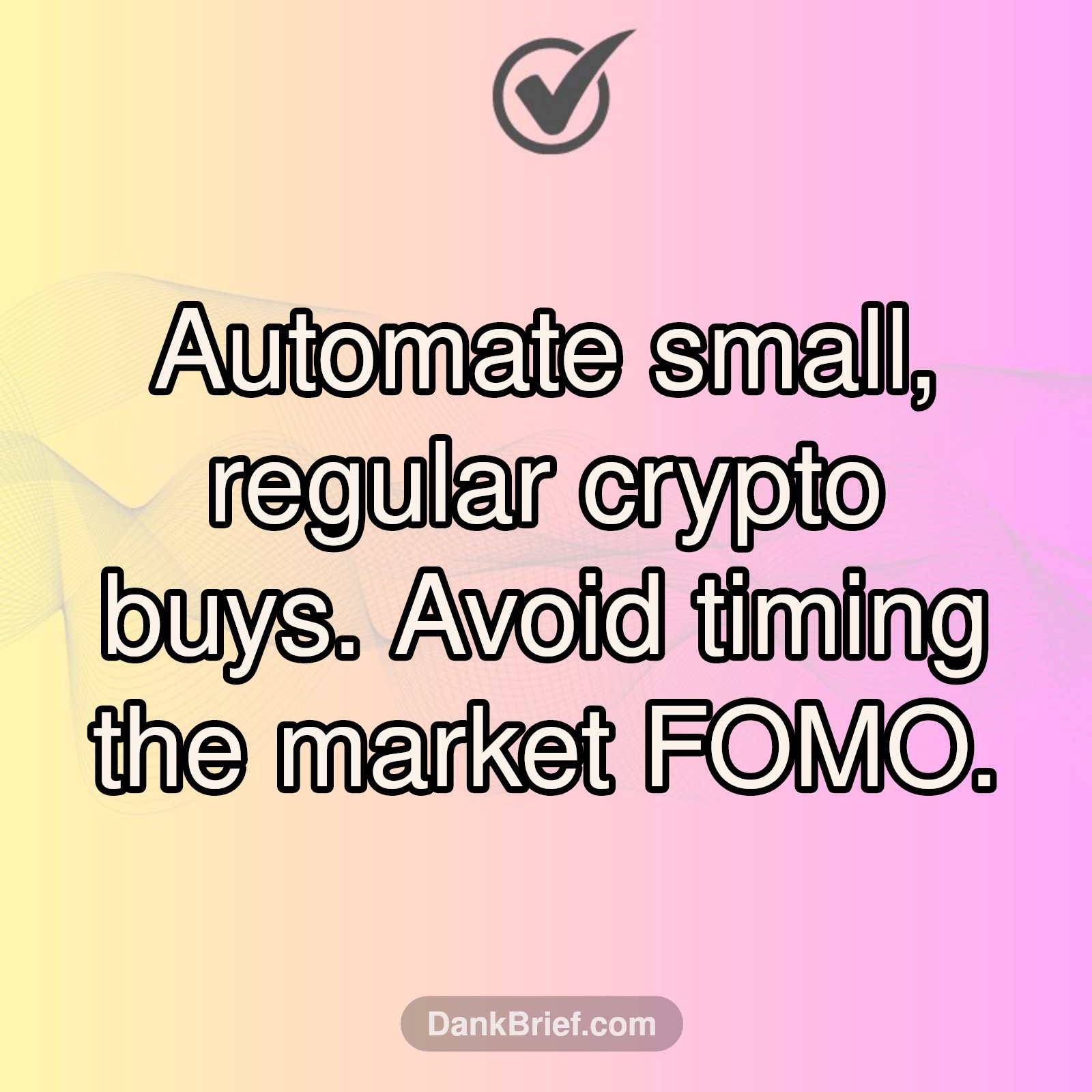 Crypto 101: Auto-Buy Smart