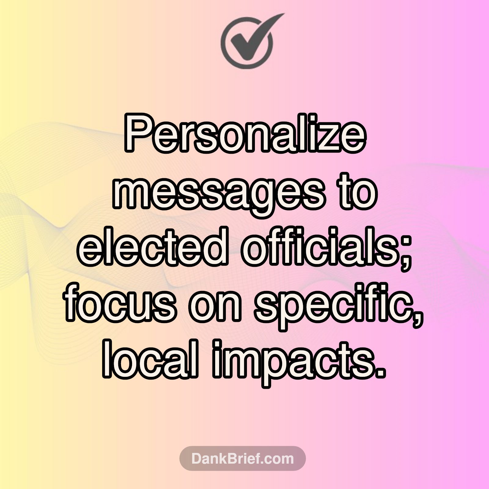 Your Reps ACTUALLY Listen
