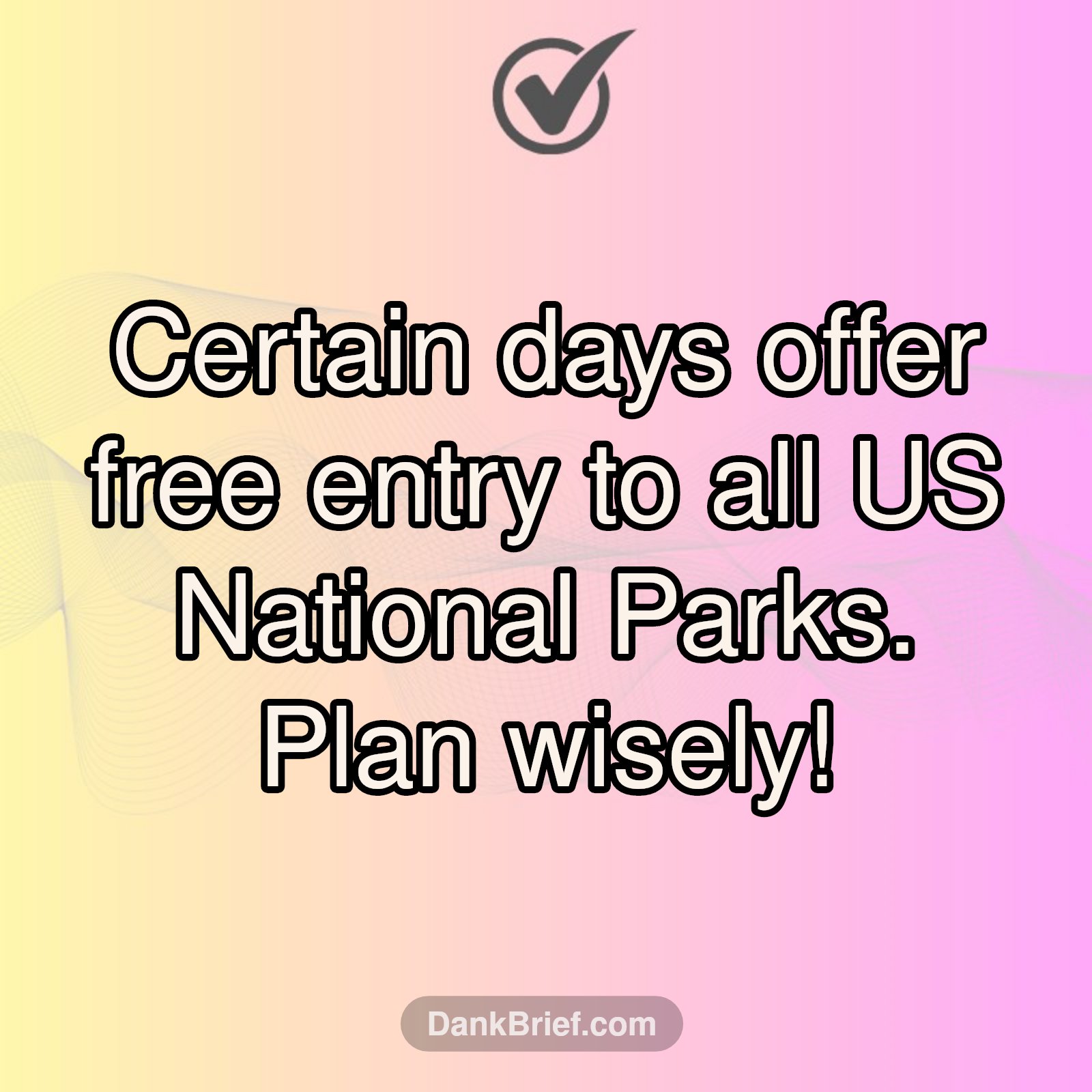 FREE National Parks Entry?!