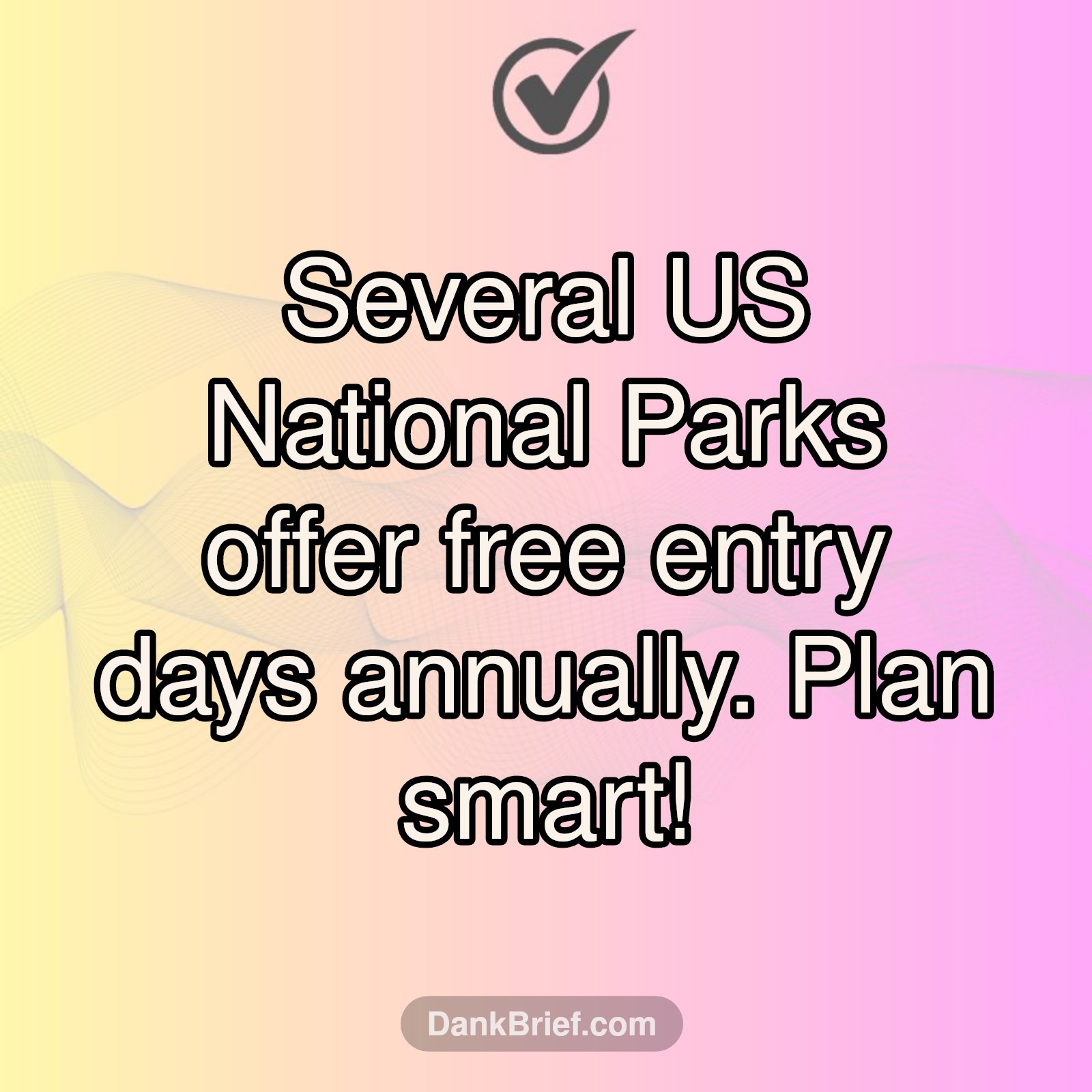 Score FREE US National Park Entry!