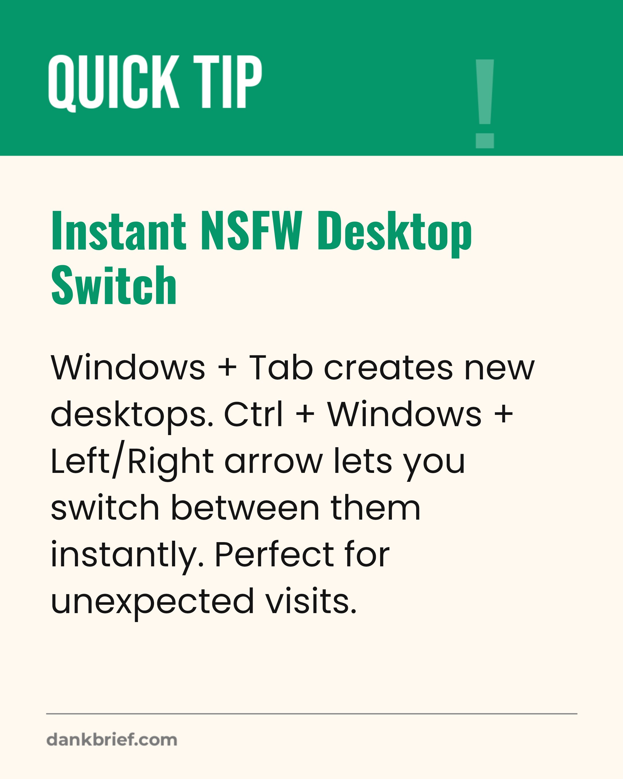 Quickly Hide Your NSFW Tabs
