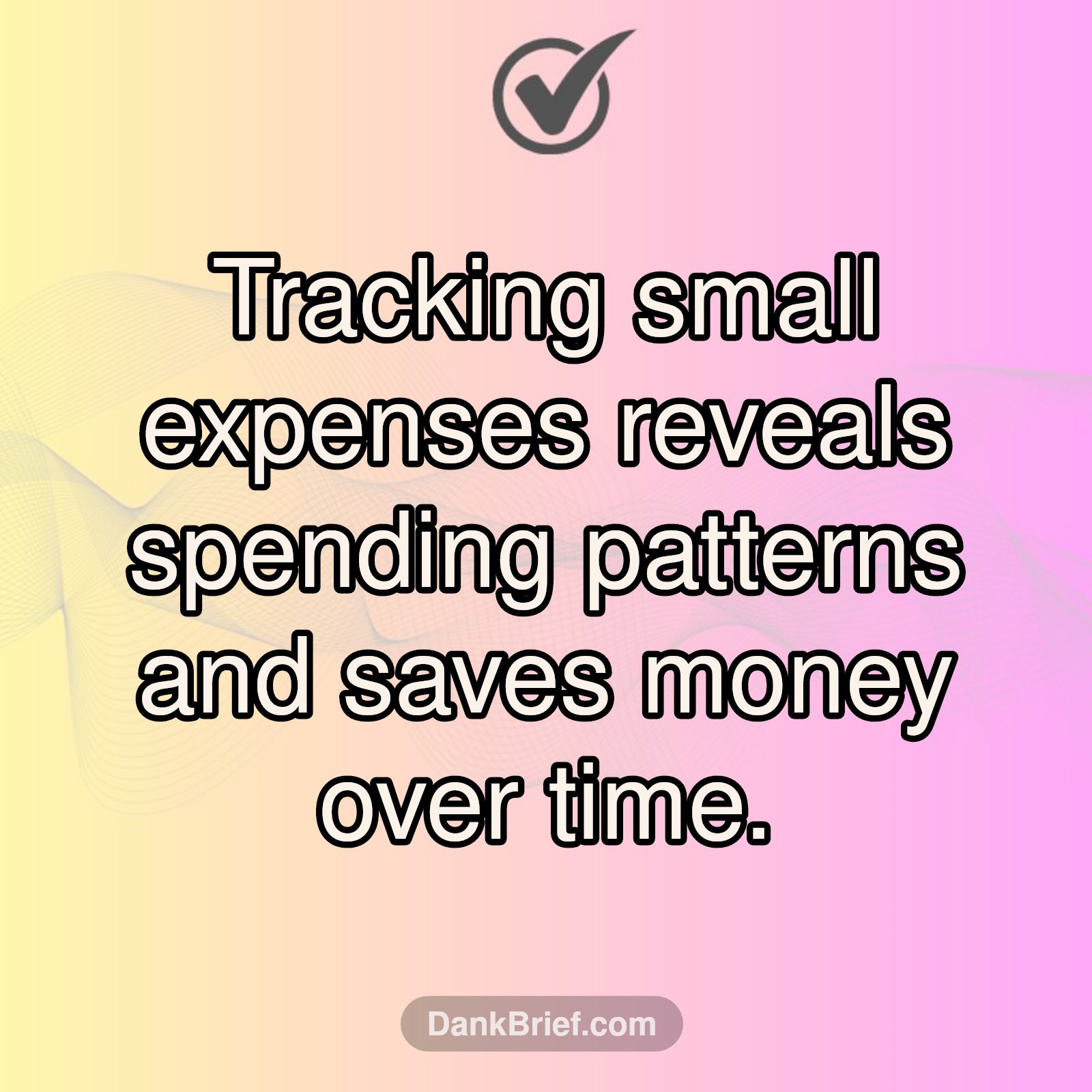 Money Hack: Track Small Buys