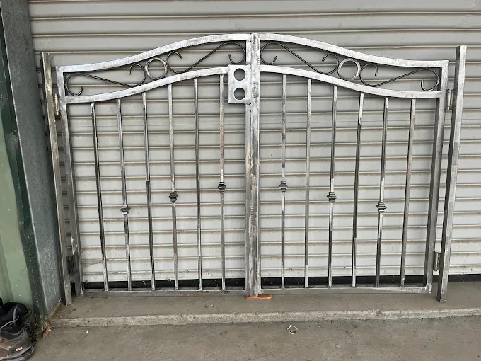 Tony's Iron Works project — custom iron work in Northern California