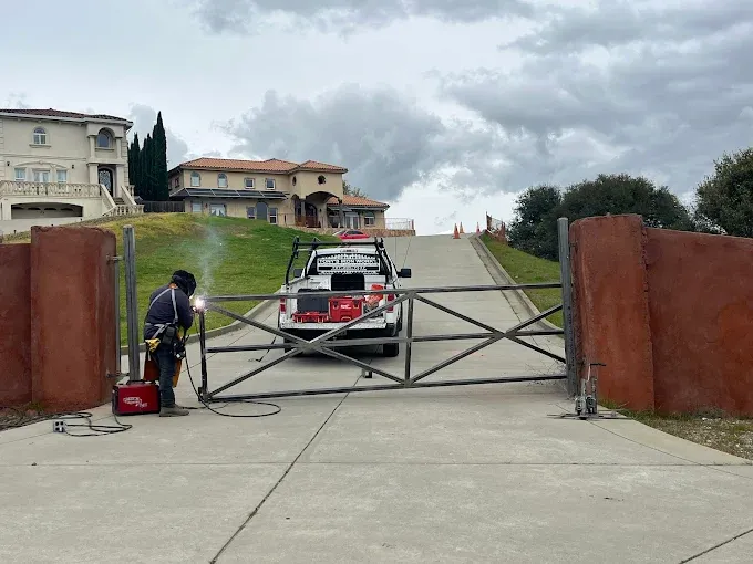 Tony's Iron Works project — custom iron work in Northern California