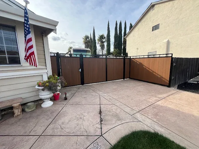 Tony's Iron Works project — custom iron work in Northern California