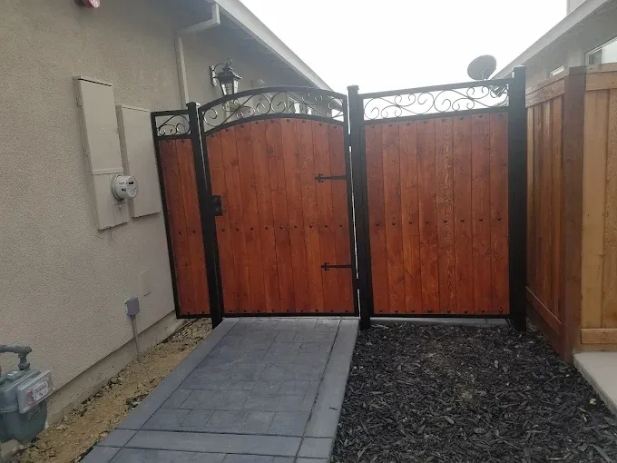 Tony's Iron Works project — custom iron work in Northern California