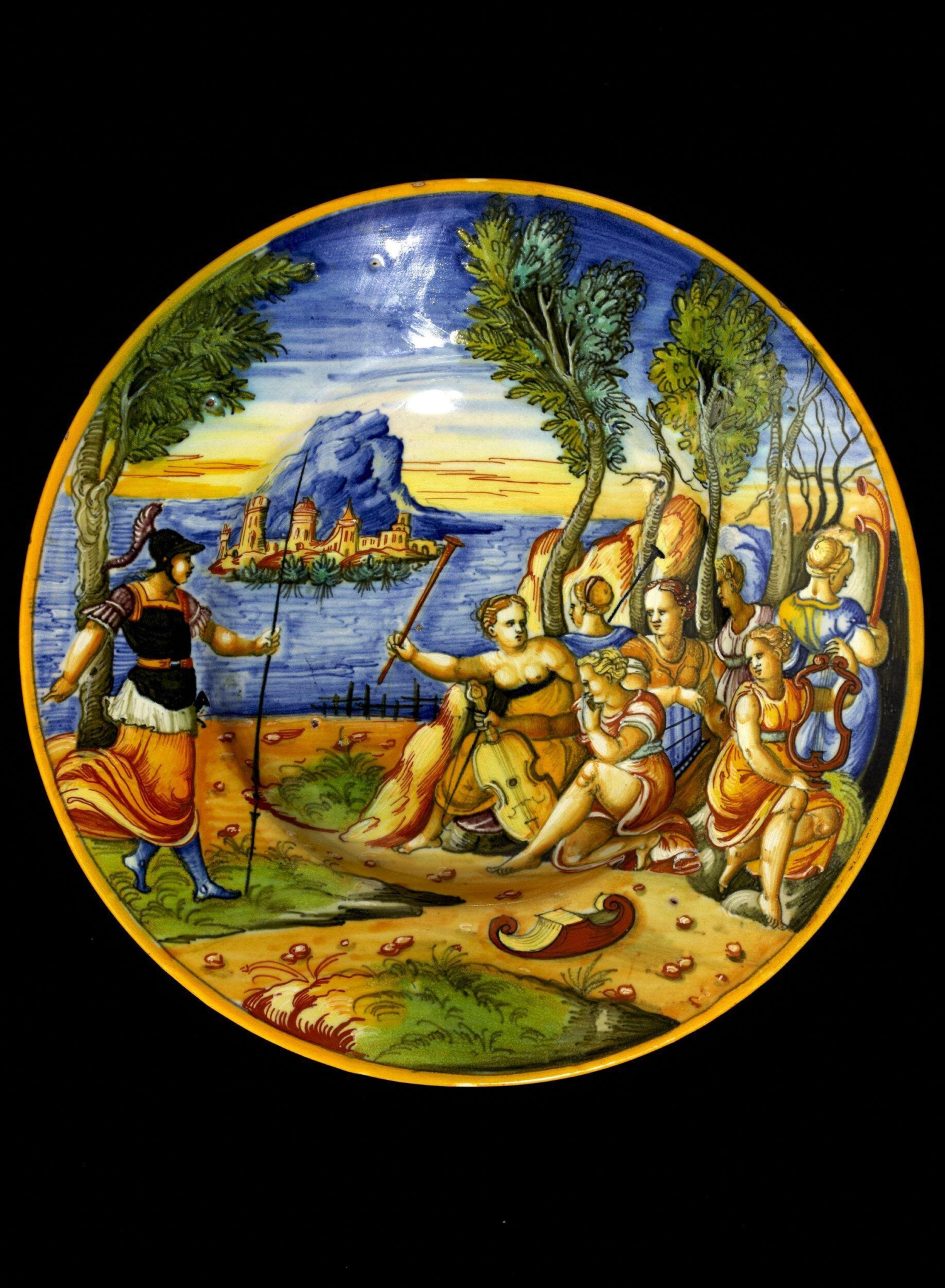 Maiolica Plate