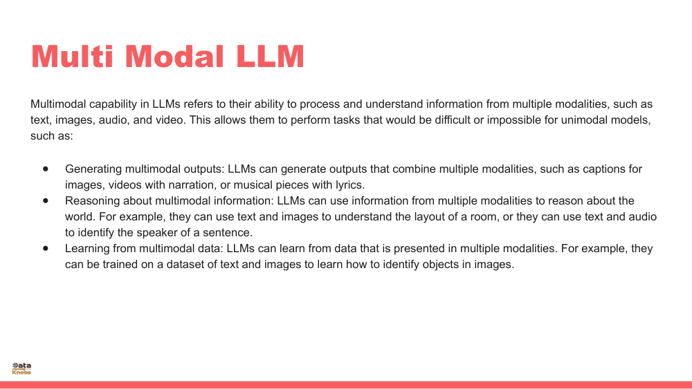 MULTI MODEL LLMS