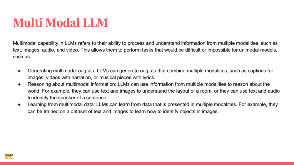 MULTI MODEL LLMS