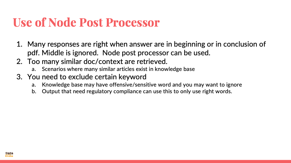 RAG NODE PROCESSOR
