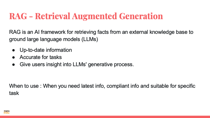 RAG OVERVIEW SLIDES