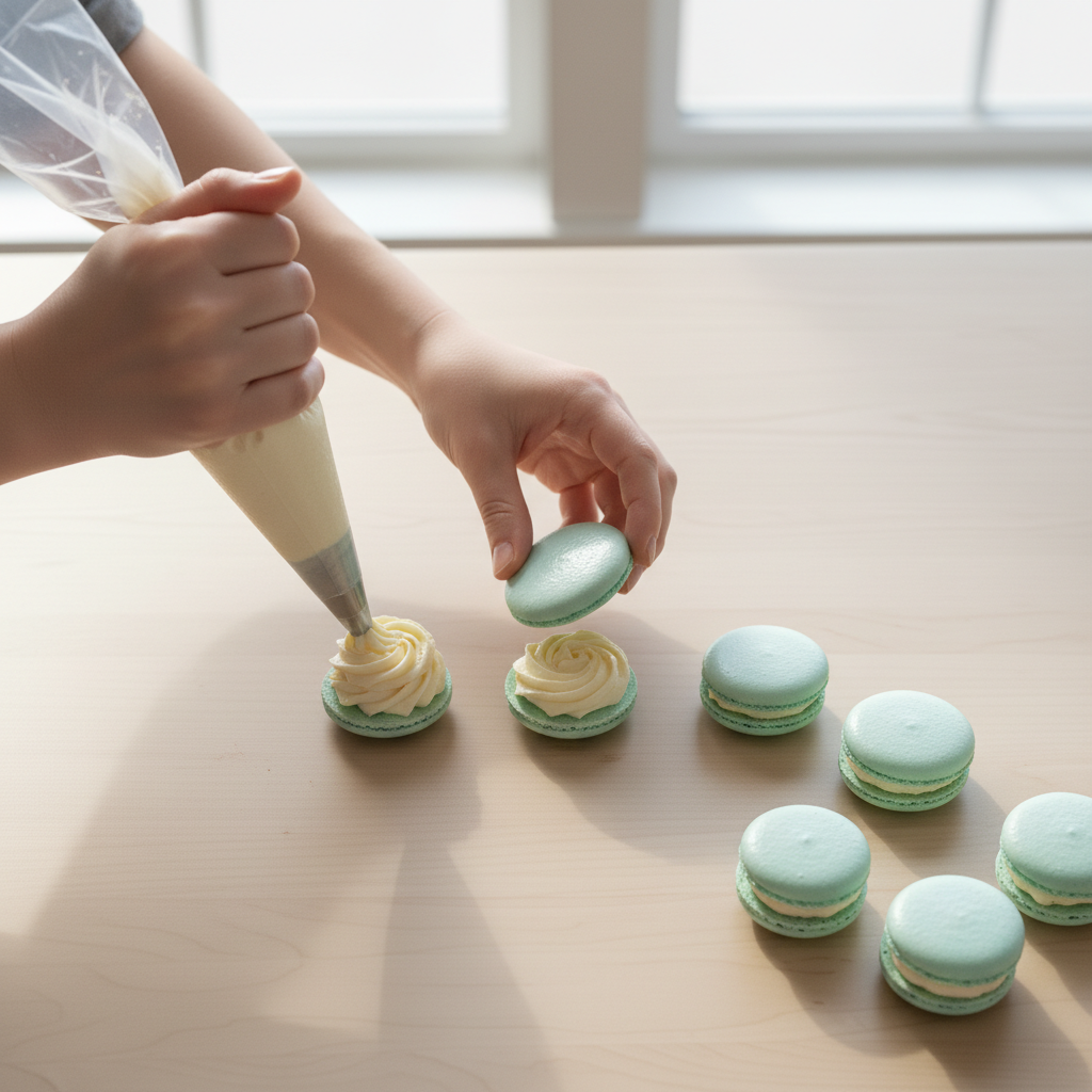 Macaron prepartation step 7